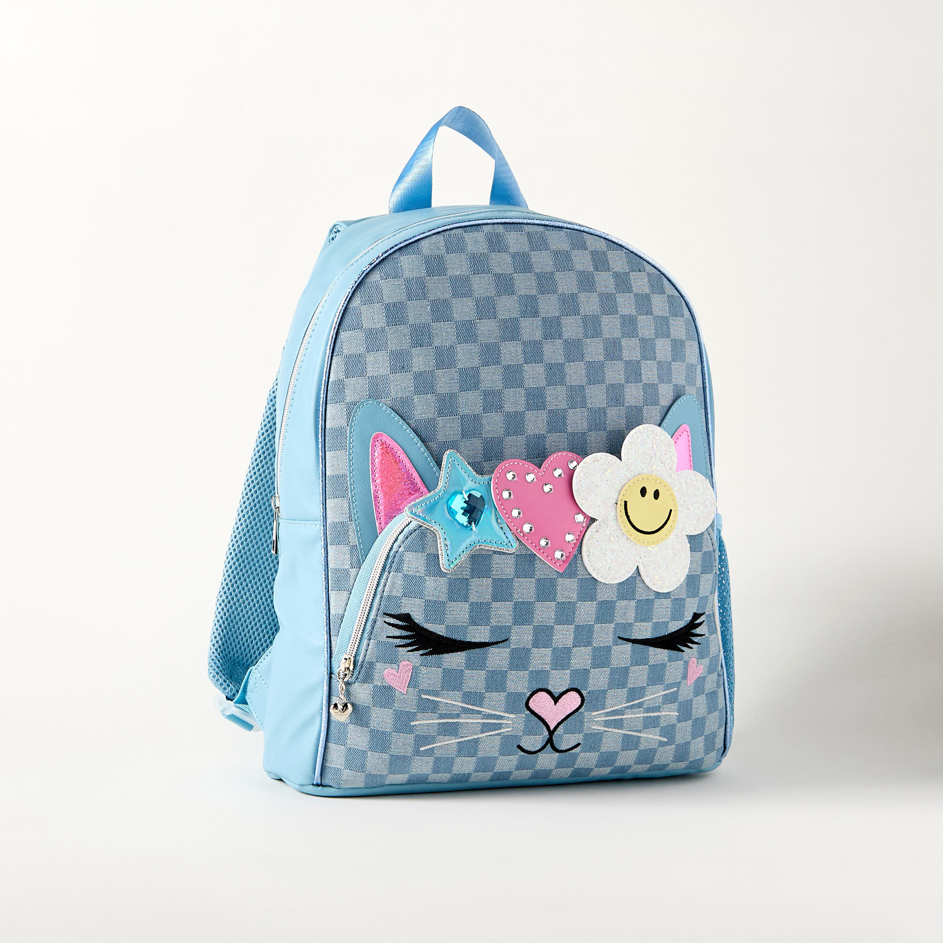 شنطة ظهر 16 بوصة بحمالات قابلة للتعديل وزخارف  من ماست - 16x12x4 سم-school-bagsandbackpacks-backpacks-image-3