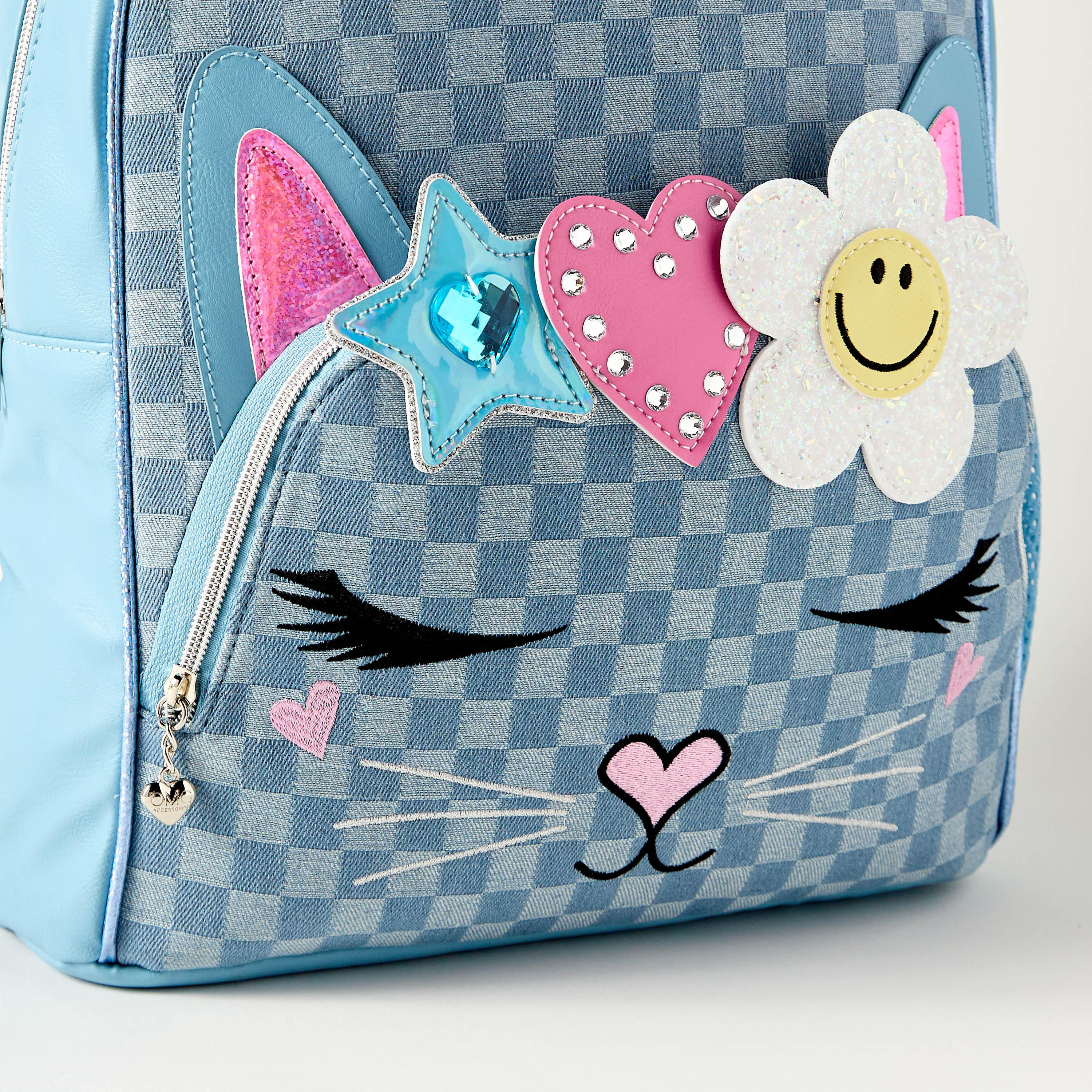 شنطة ظهر 16 بوصة بحمالات قابلة للتعديل وزخارف  من ماست - 16x12x4 سم-school-bagsandbackpacks-backpacks-image-4