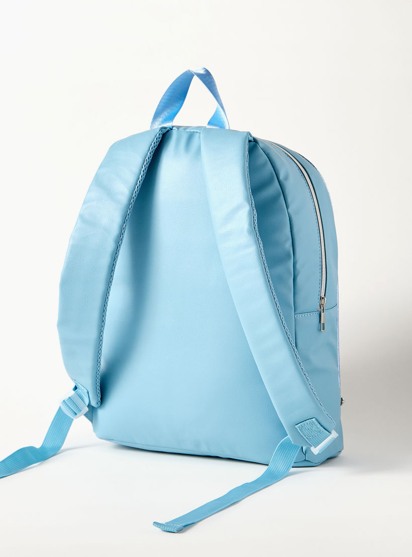 شنطة ظهر 16 بوصة بحمالات قابلة للتعديل وزخارف من ماست - 16x12x4 سم-school-bagsandbackpacks-backpacks-image-6