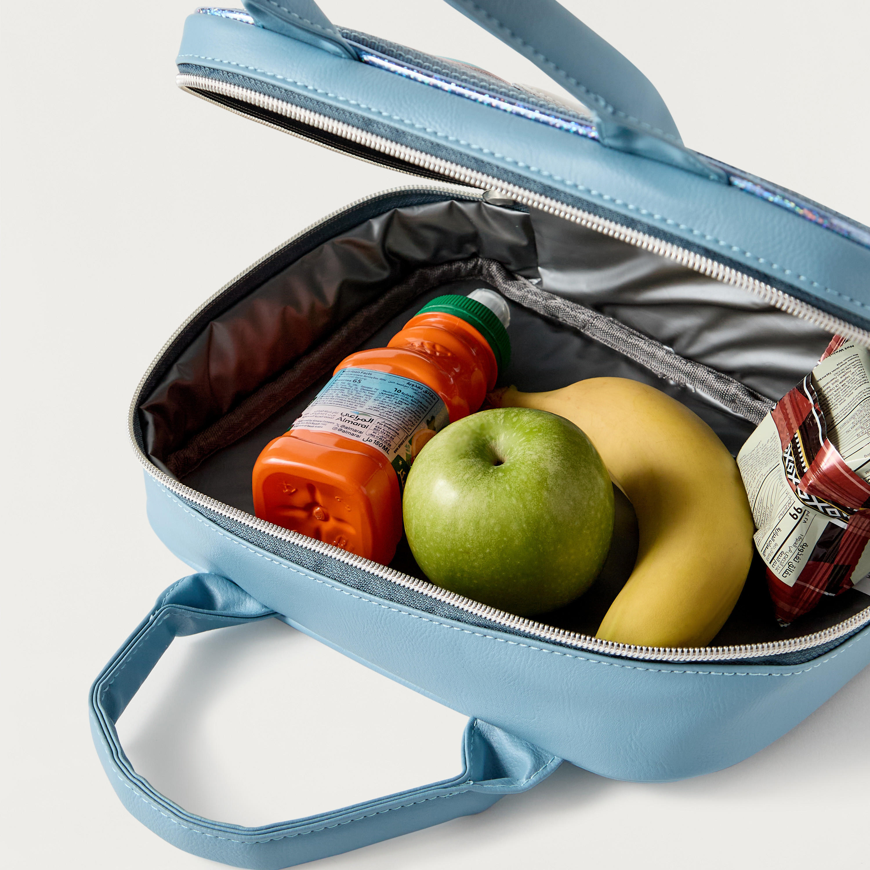 OMG Heart Applique Lunch Bag with Handles and Zip Closure-school-lunchessentials-lunchbags-image-4