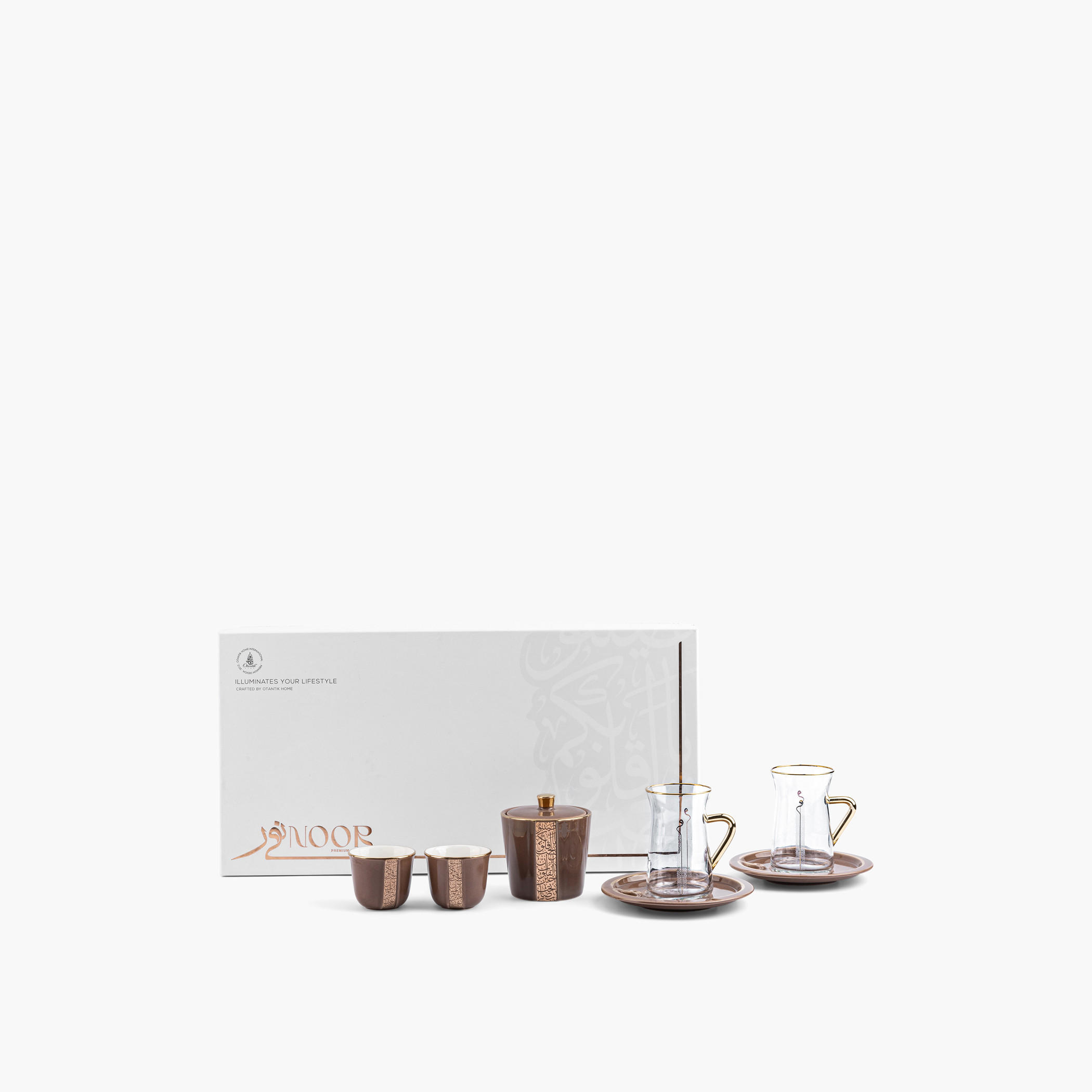 Otantik Nour 19-Piece Printed Porcelain Tea Set-household-dining-teaandcoffee-teaandcoffeesets-image-3
