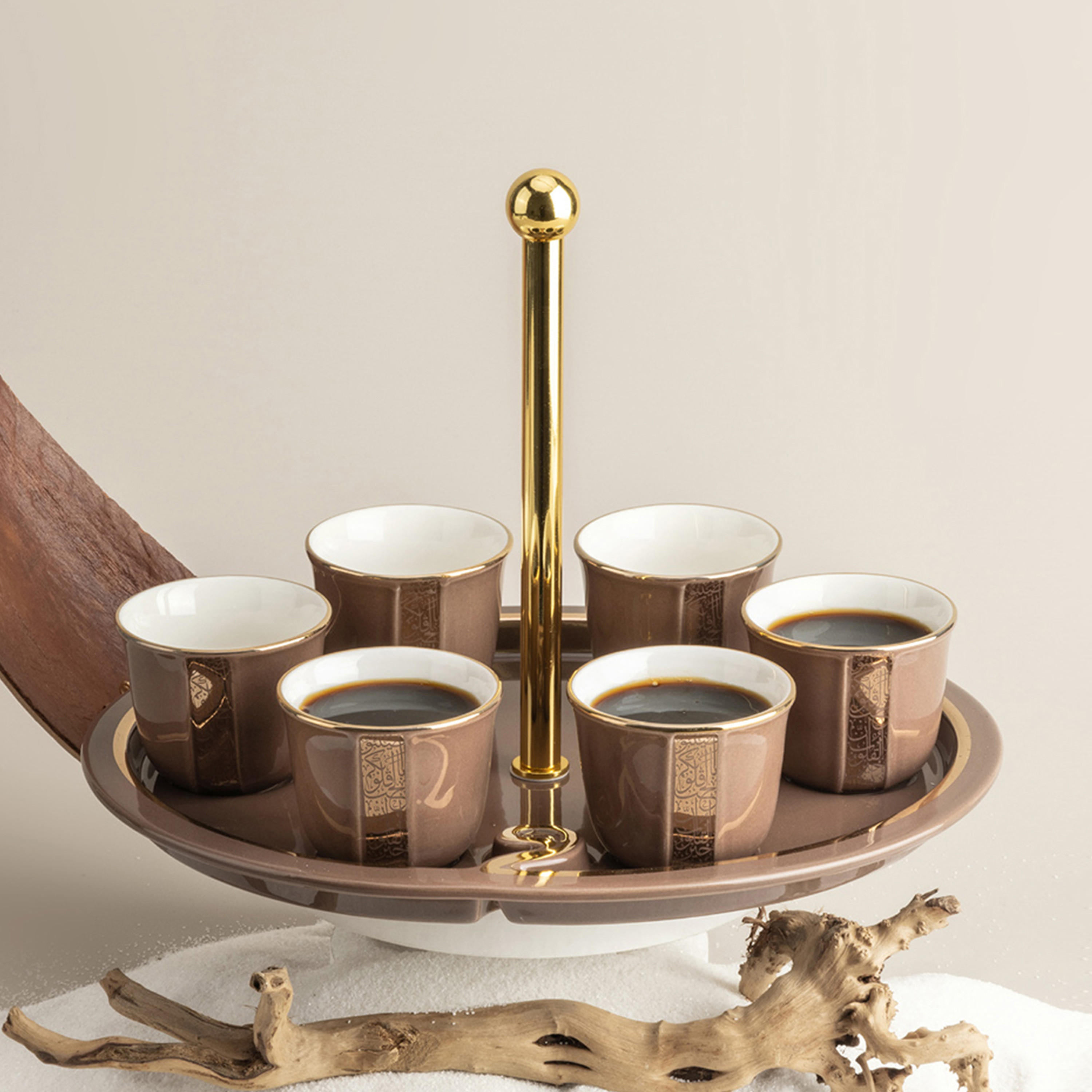Otantik 6-Piece Kahwa Cup Set with Holder-household-dining-teaandcoffee-teaandcoffeesets-image-1