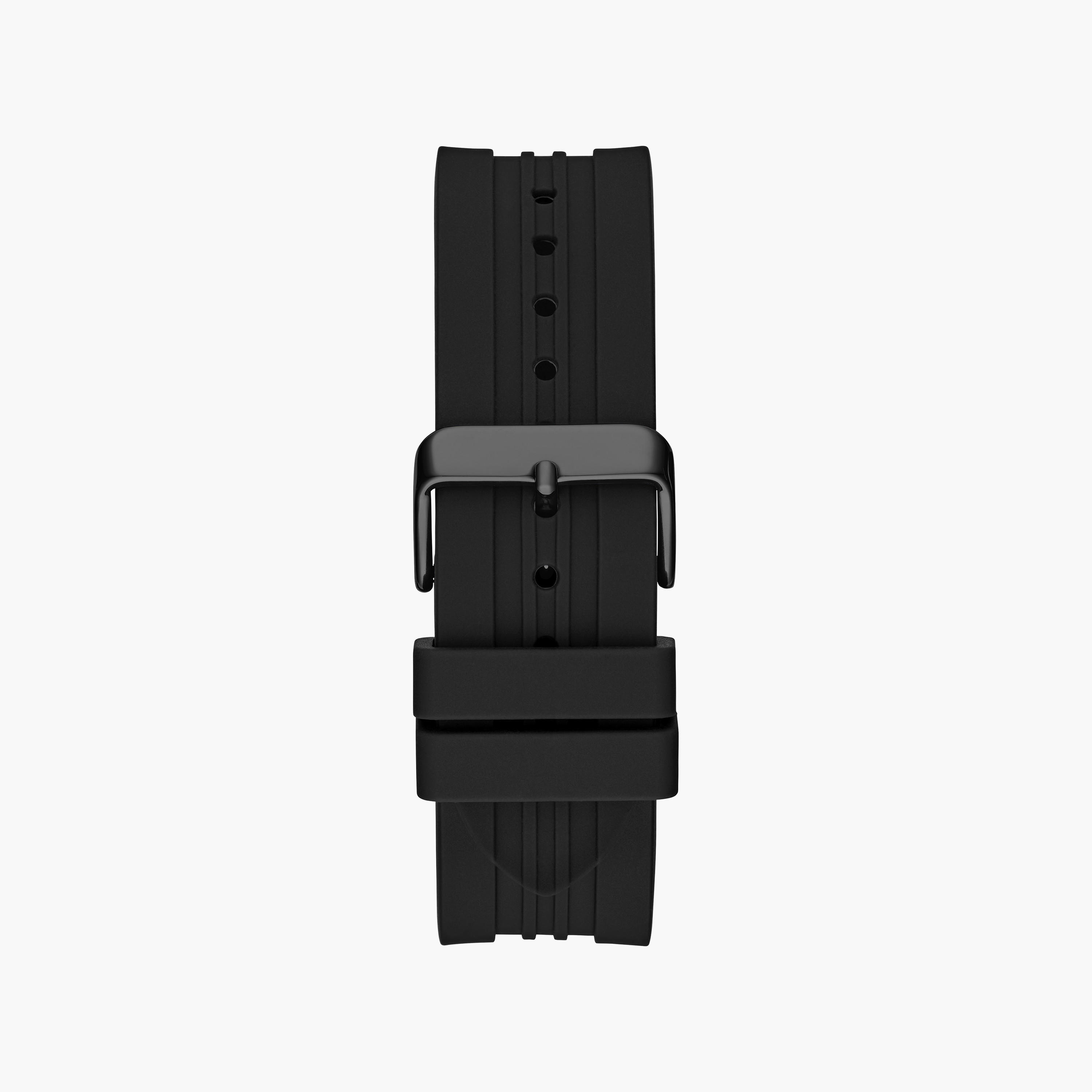 ساعة ذات انالوج من جيس بسوار من سيليكون باللون الأسود للرجال | GW0639G4-men-watchesandjewellery-watches-image-3