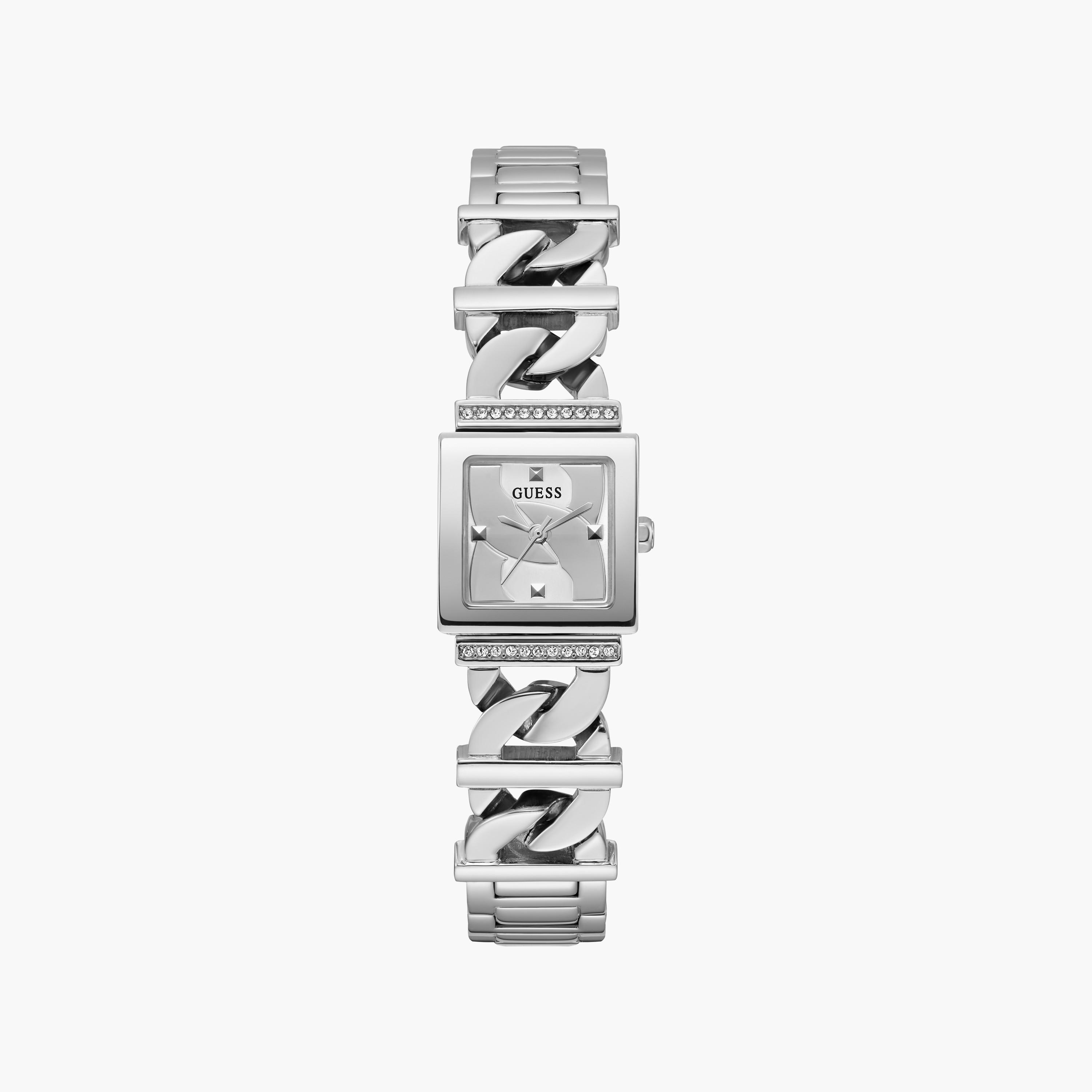 ساعة أنالوج ذهبية وردية بسوار ستانلس ستيل من كينيث سكوت | K23519-RBKK-women-watchesandjewellery-watches-image-1