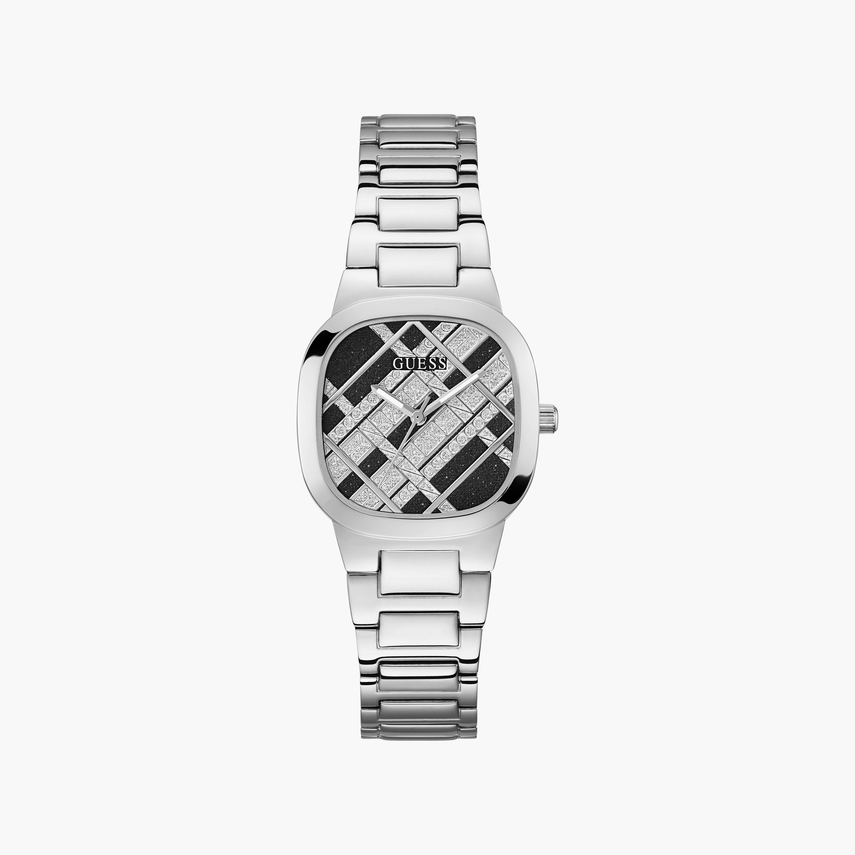 ساعة جيس ذو انالوج للنساء بسوار ذهبي وردي مع ستانلس ستيل | GW0114L3-women-watchesandjewellery-watches-image-1