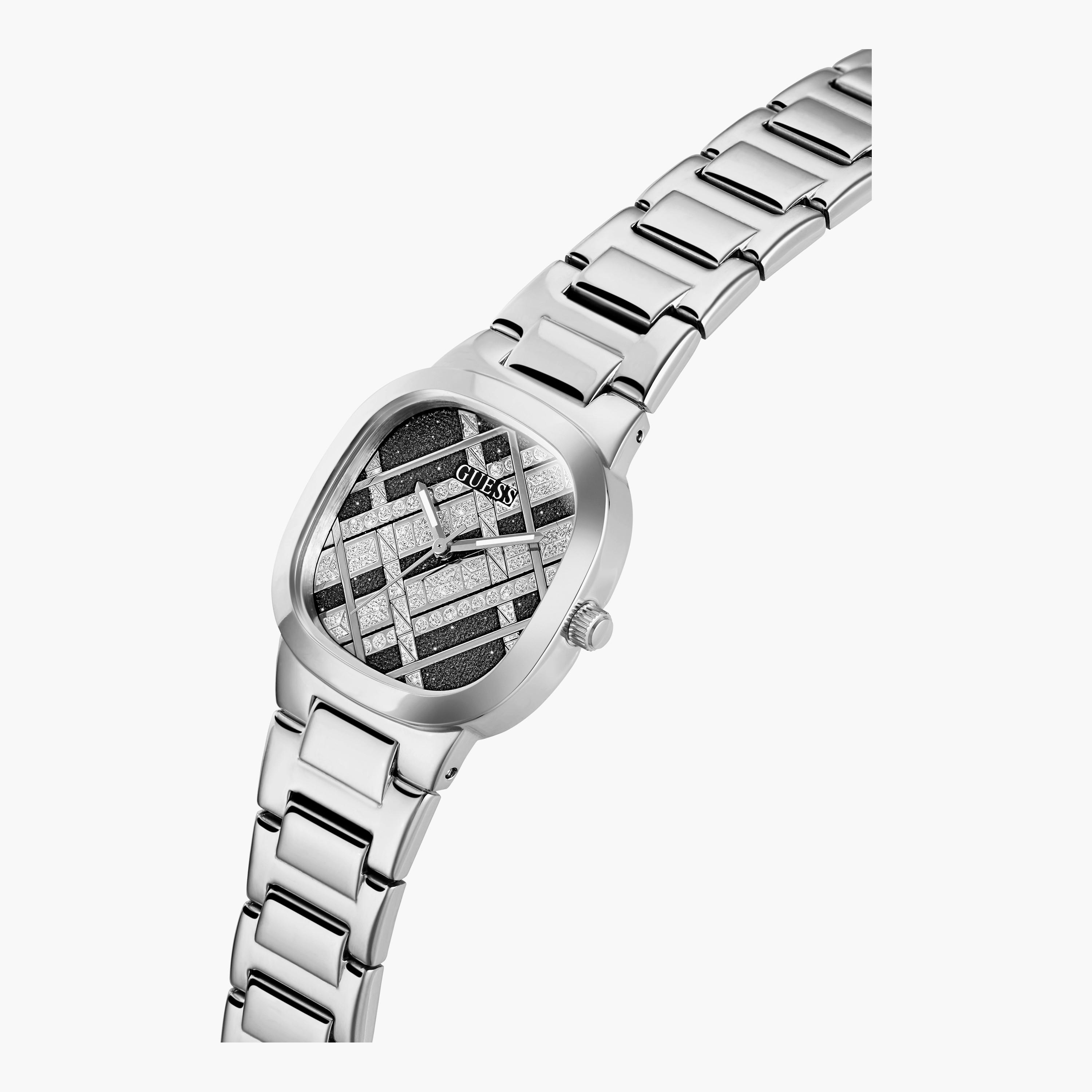 Guess Multi Colour Analog Stainless Steel Strap Watch | GW0600L2 | 32 MM-women-watchesandjewellery-watches-image-4