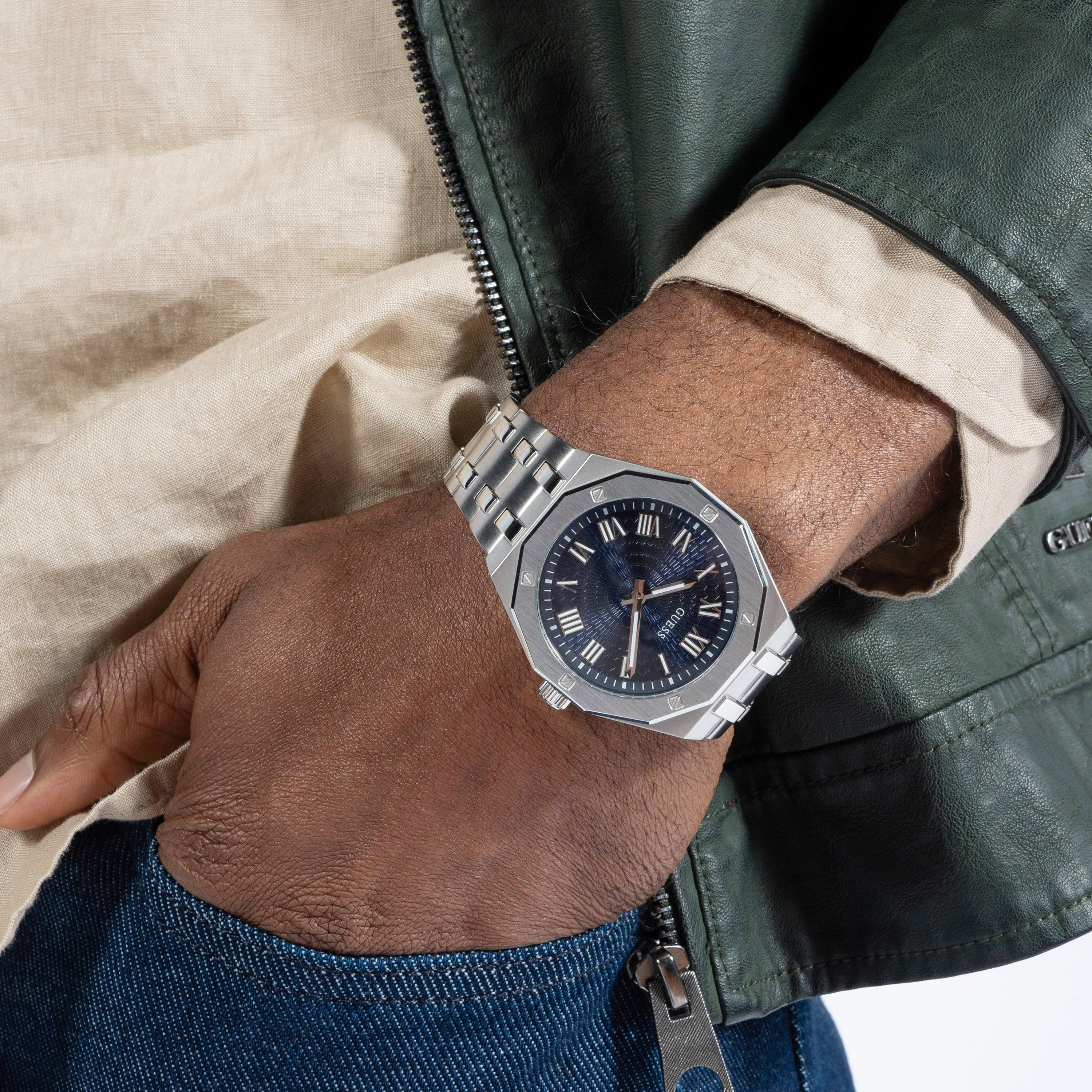 ساعة جيس ذو انالوج للنساء بسوار ذهبي مع ستانلس ستيل | W1149L2-men-watchesandjewellery-watches-image-5