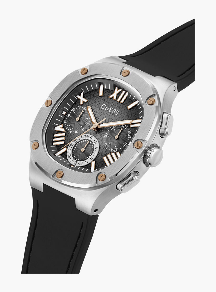 ساعة أنالوج ذهبية وردية بسوار ستانلس ستيل من كولبر جينيف | K4069241052-men-watchesandjewellery-watches-image-4