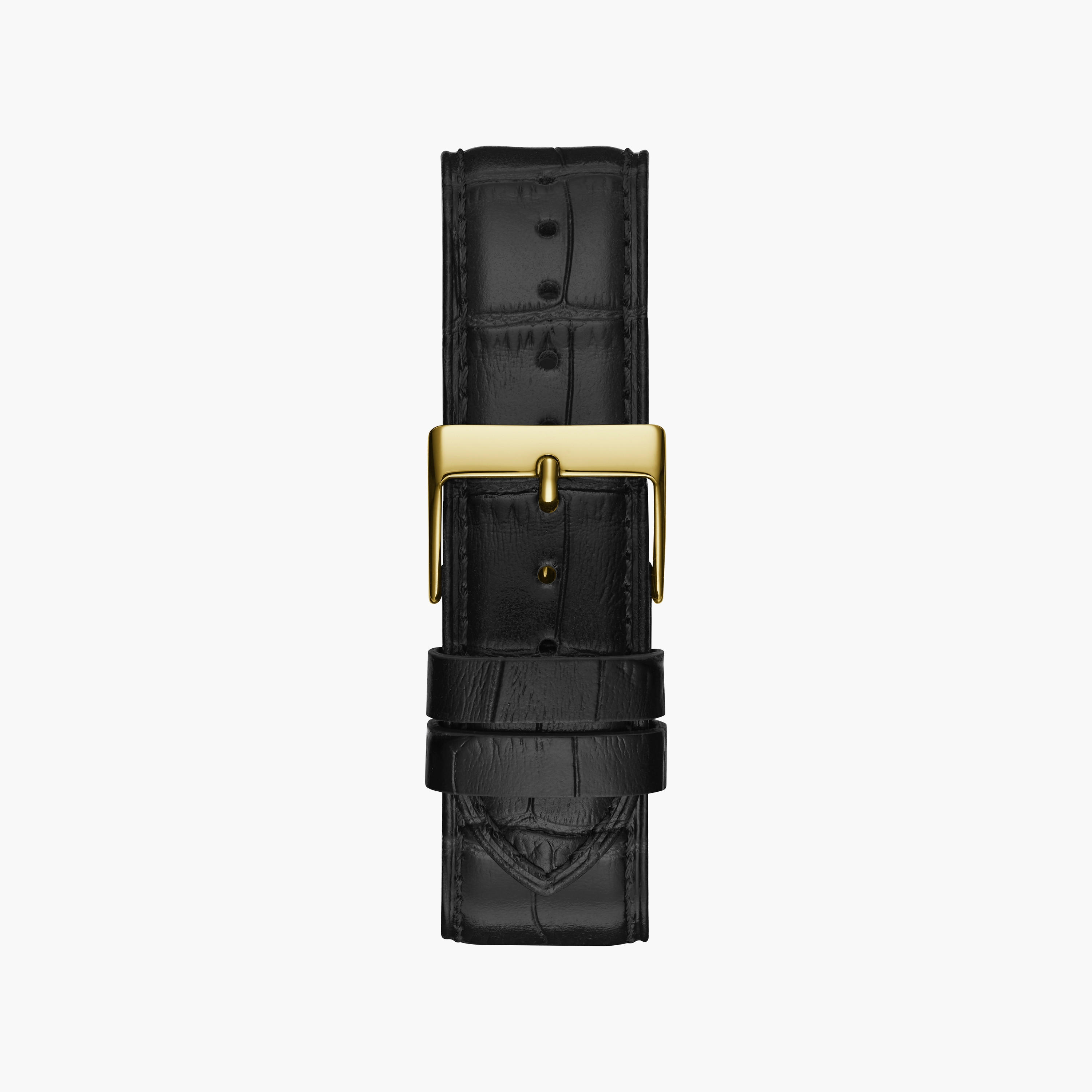 ساعة ذات انالوج من جيس بسوار جلدي باللون الأسود للرجال | GW0570G1-men-watchesandjewellery-watches-image-3