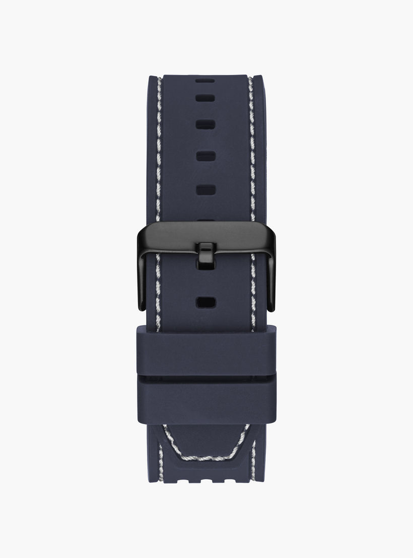 Guess Men's Blue Analog Silicone Strap Watch | GW0499G1 | 44 MM-men-watchesandjewellery-watches-image-3