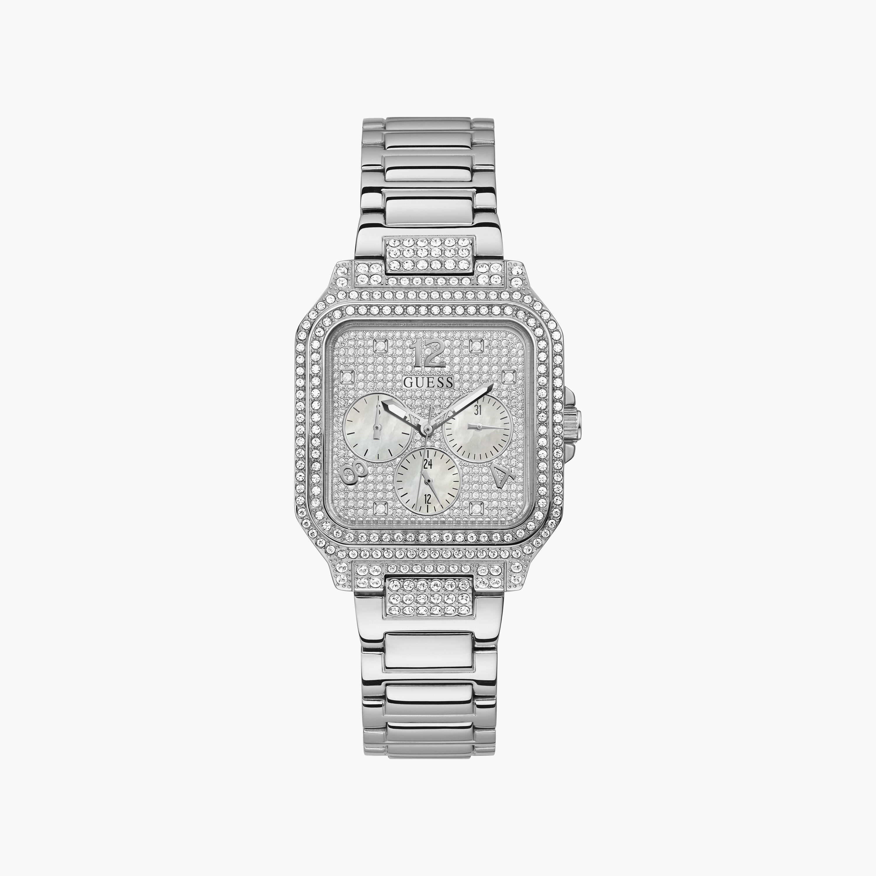  LC07438.460 | ساعة لي كوبر للنساء ذات أنالوج فضي بسوار من ستانلس ستيل-women-watchesandjewellery-watches-image-1