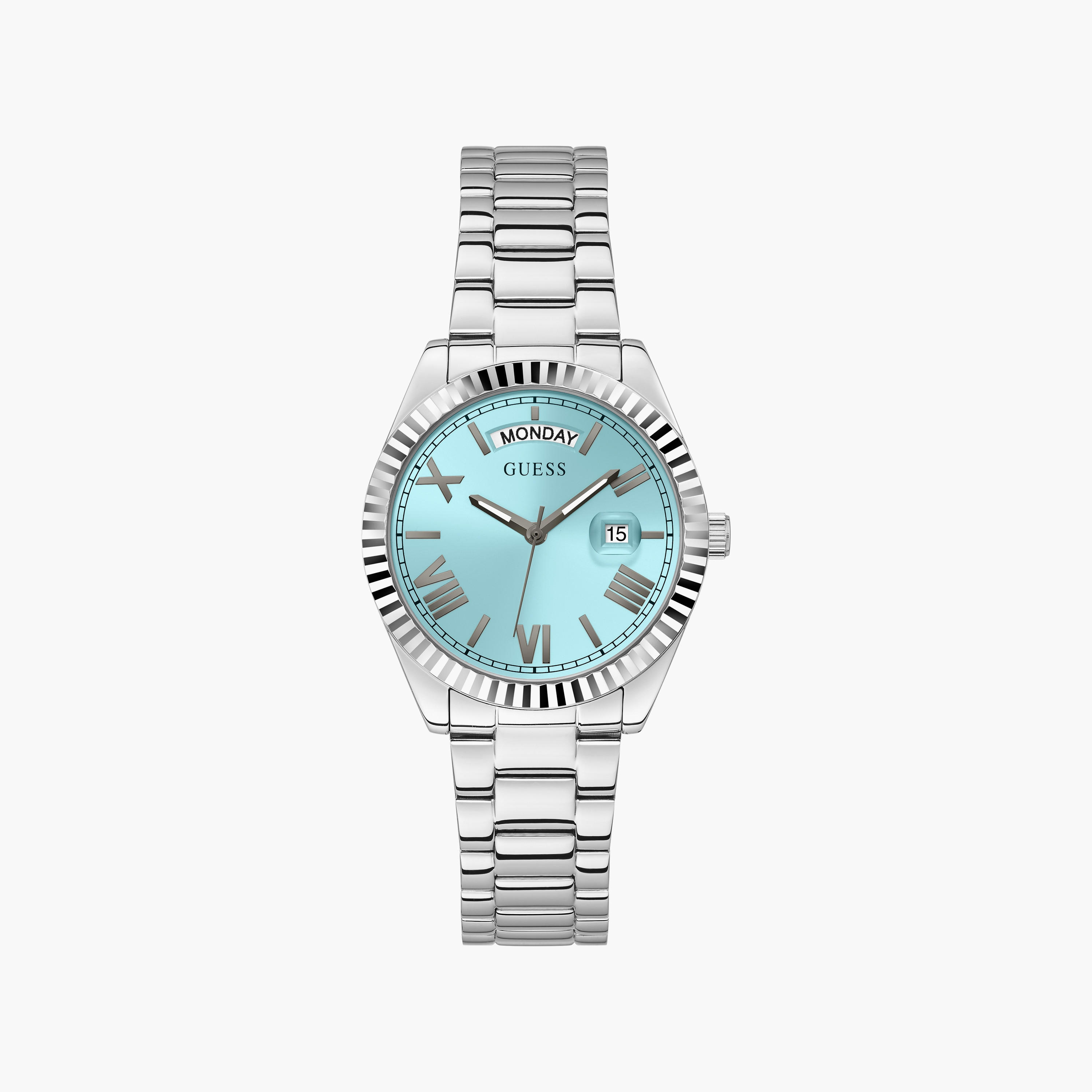 Guess Women's Gold Analog Stainless Steel Strap Watch GW0308L2 | 36 MM-women-watchesandjewellery-watches-image-1