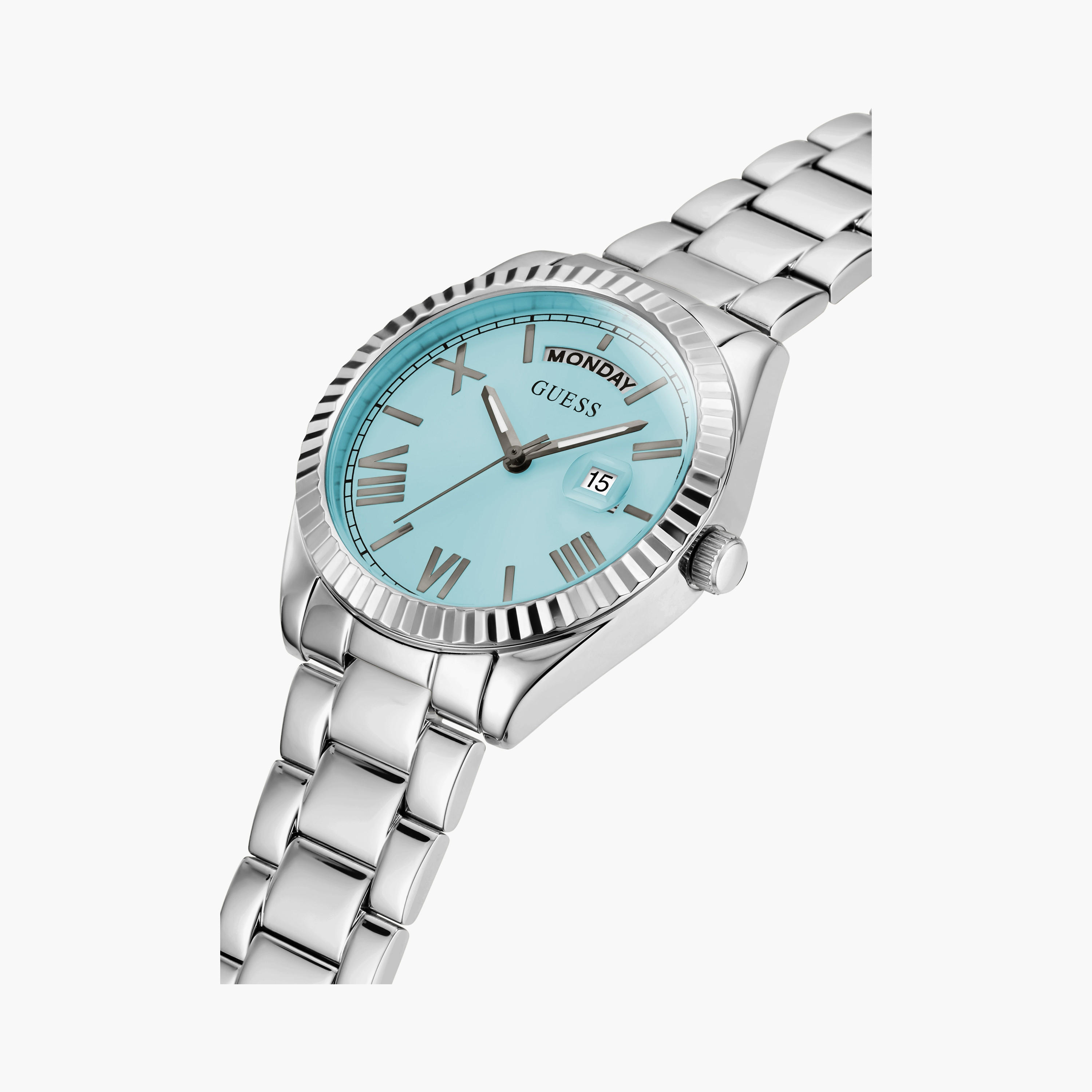Guess Women's Gold Analog Stainless Steel Strap Watch GW0308L2 | 36 MM-women-watchesandjewellery-watches-image-4