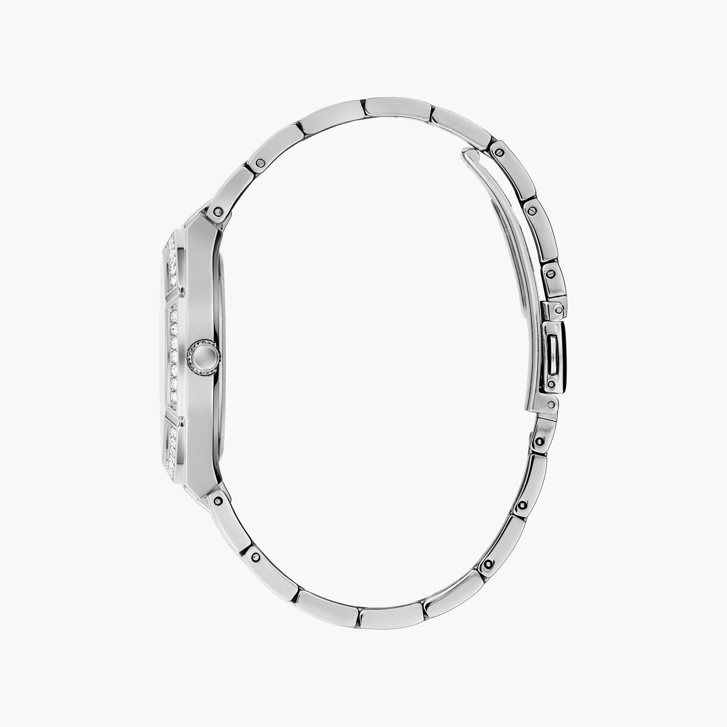 Guess Women's Silver Analog Stainless Steel Strap Watch | GW0033L7 | 36 MM-women-watchesandjewellery-watches-image-2