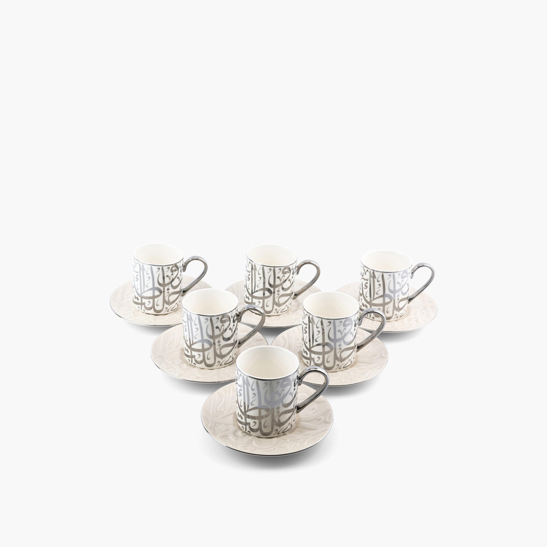 طقم فناجين وصحون بورسلان 12 قطعة ديوان من أوتانتيك-household-dining-teaandcoffee-teaandcoffeesets-image-2