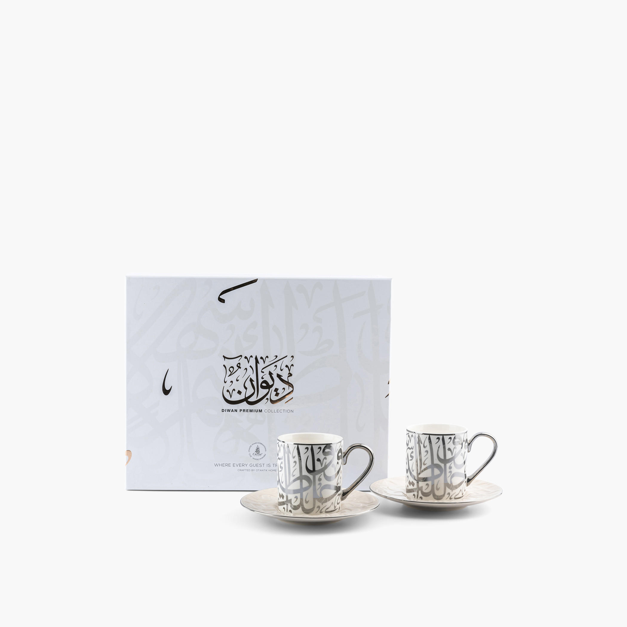طقم فناجين وصحون بورسلان 12 قطعة ديوان من أوتانتيك-household-dining-teaandcoffee-teaandcoffeesets-image-3