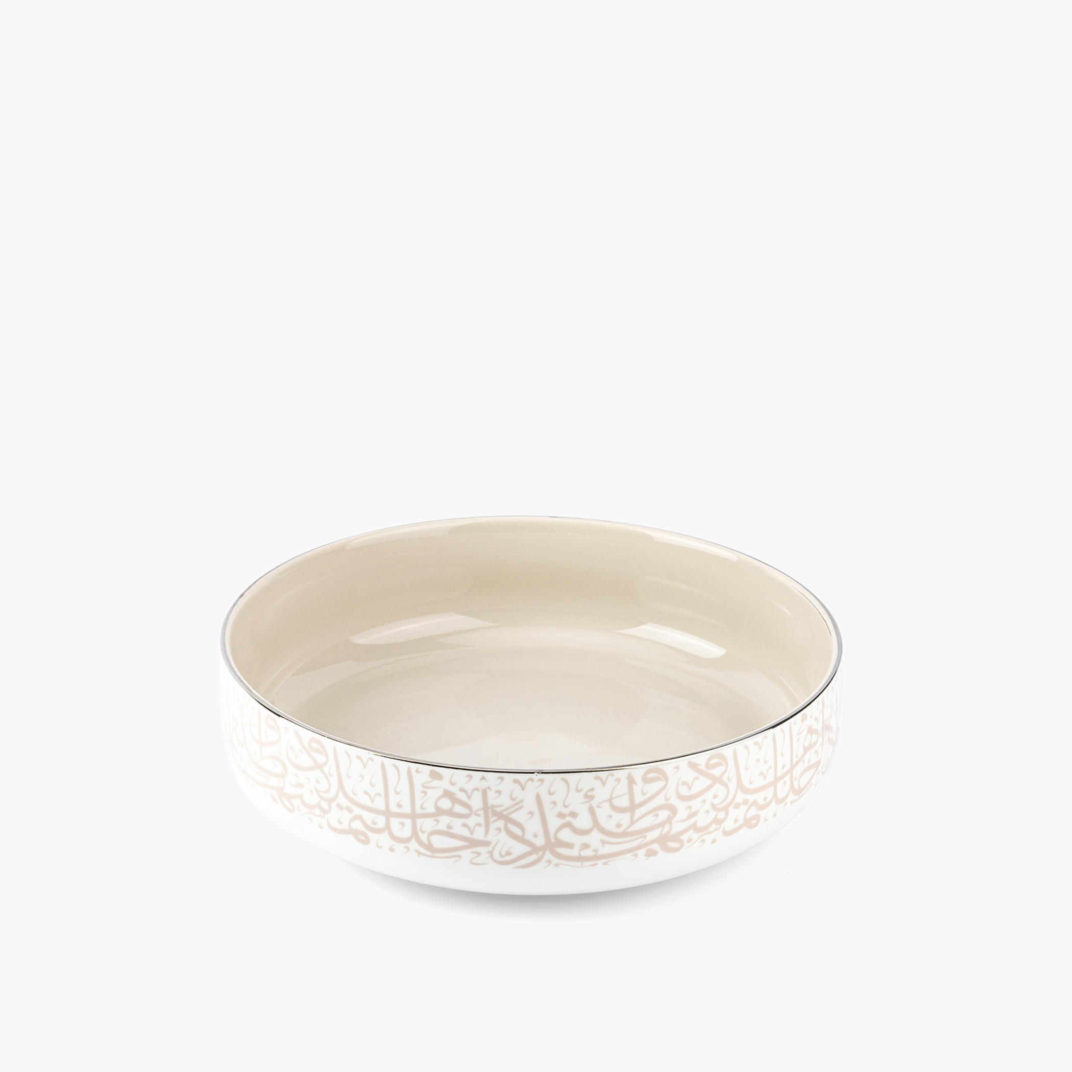 Otantik Diwan Printed Porcelain Decorative Bowl - 25 cm-household-dining-dinnerware-bowls-image-2