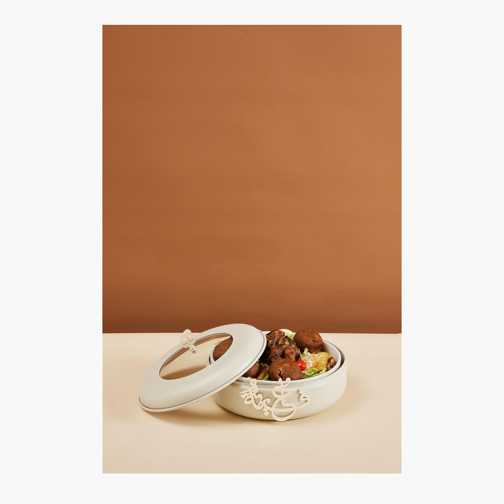 Otantik Printed Porcelain Food Warmer with Lid-household-dining-serveware-foodwarmersandcasseroles-image-3