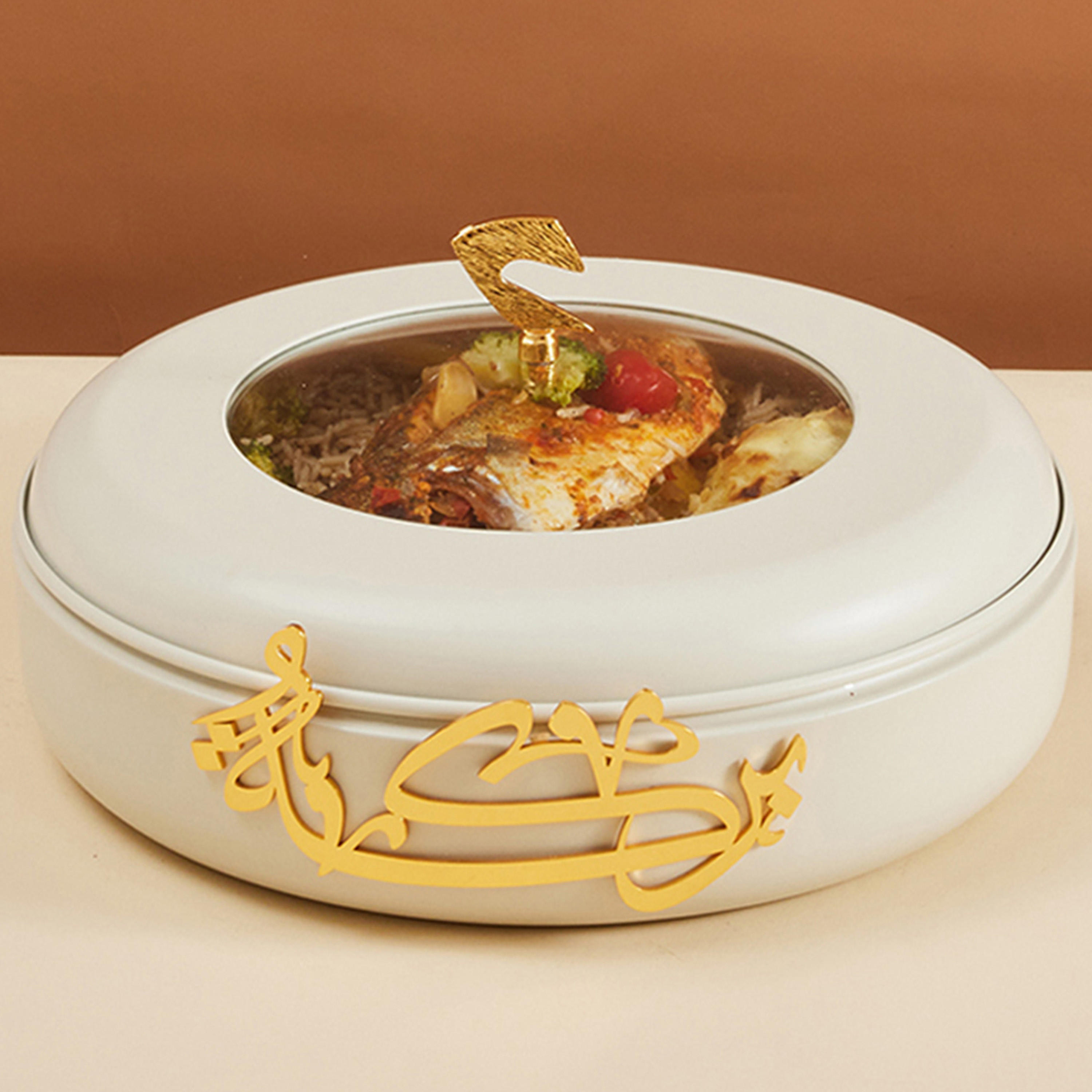 مسخن طعام ستانلس ستيل بطبعات من أوتانتيك-household-dining-serveware-foodwarmersandcasseroles-image-1