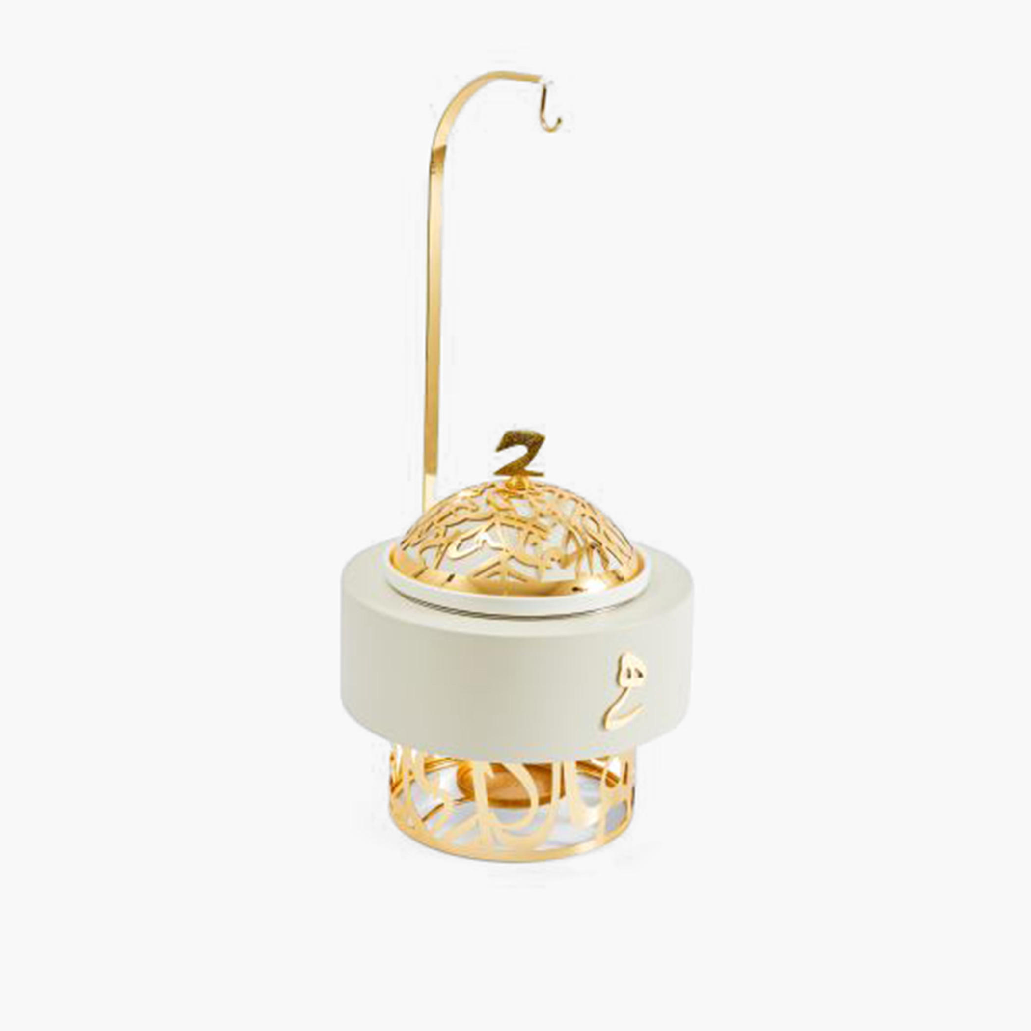 مسخن طعام بورسلان بتفاصيل خط عربي ديوان من أوتانتيك - 28x28 سم-household-dining-serveware-foodwarmersandcasseroles-image-3
