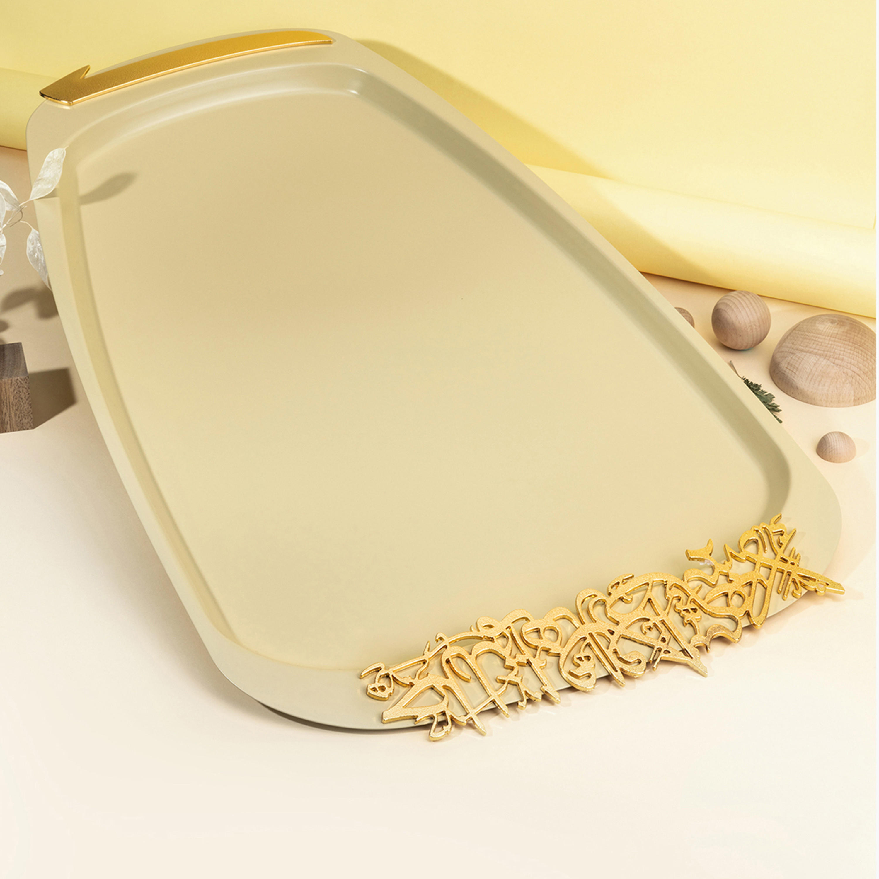 صينية تزيين حديد ديوان من أوتانتيك - 562x40 سم-household-dining-serveware-servingtrays-image-1