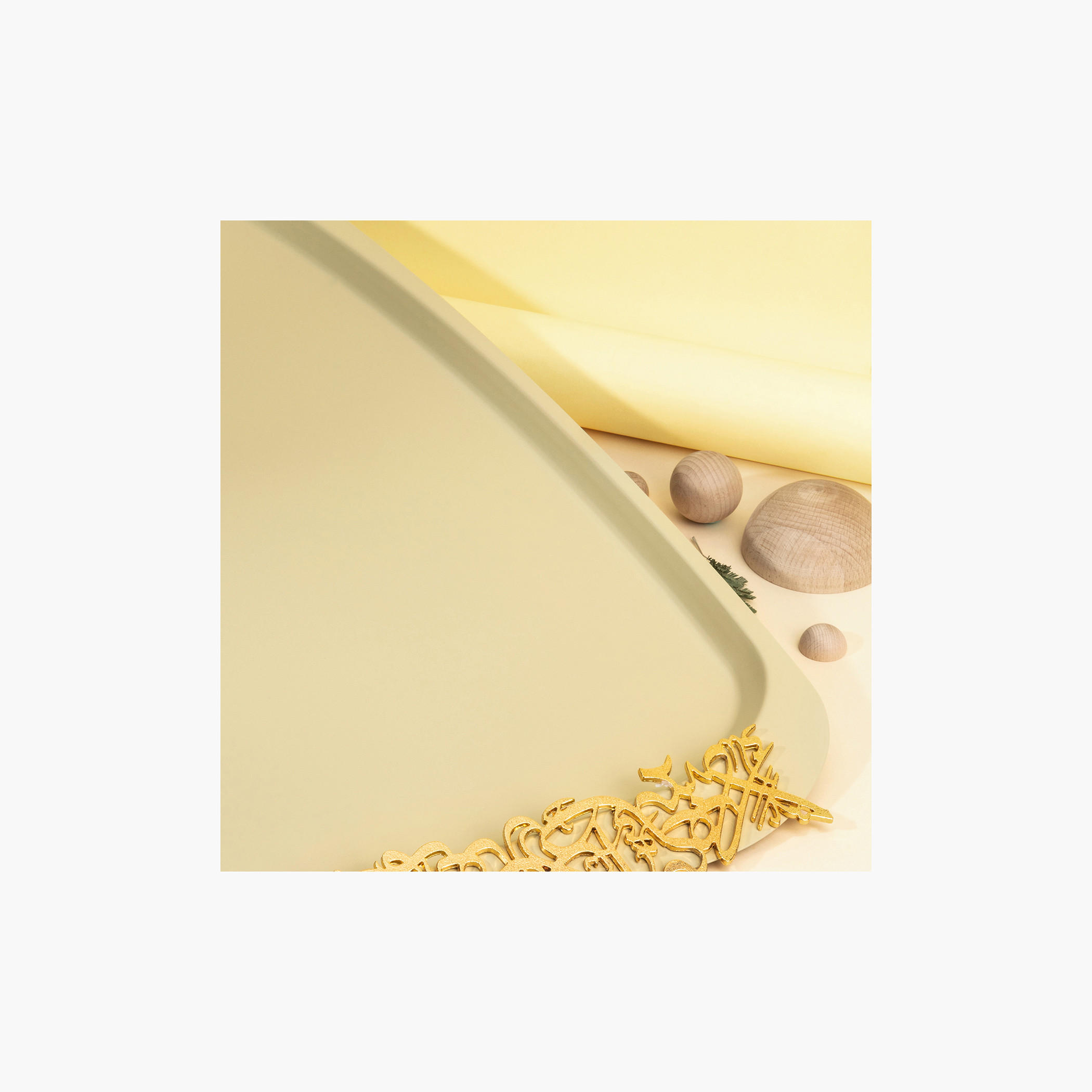 صينية تزيين حديد ديوان من أوتانتيك - 562x40 سم-household-dining-serveware-servingtrays-image-2