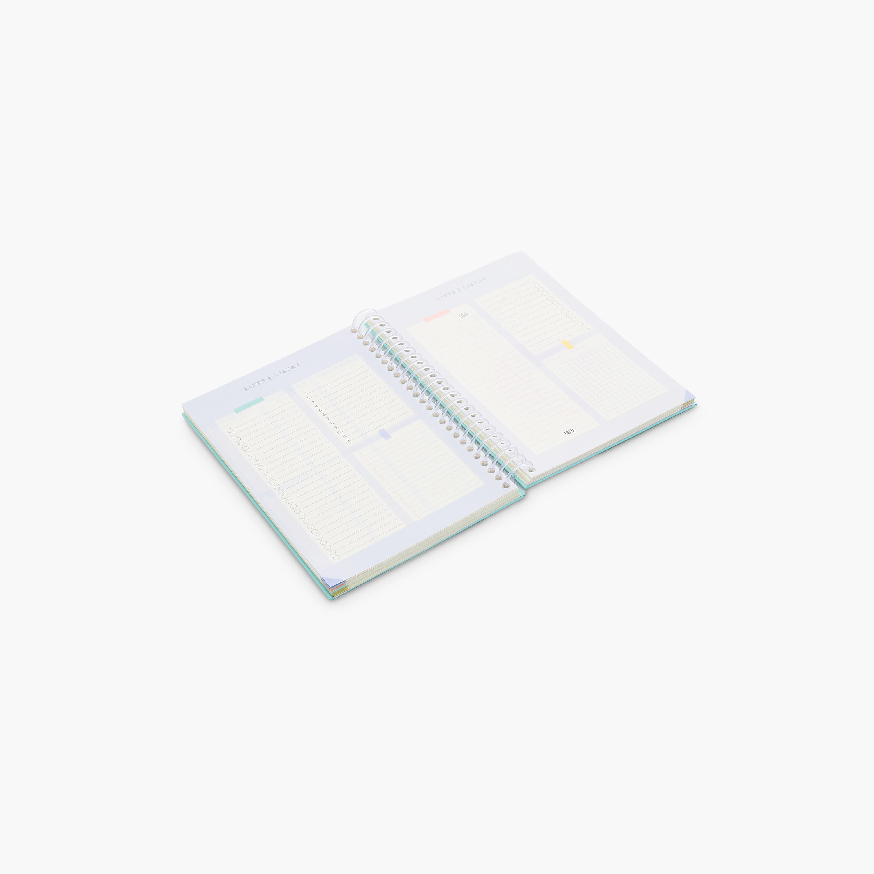 Mayfair Slogan Print Spiral Notebook-school-stationery-notebooks-image-3