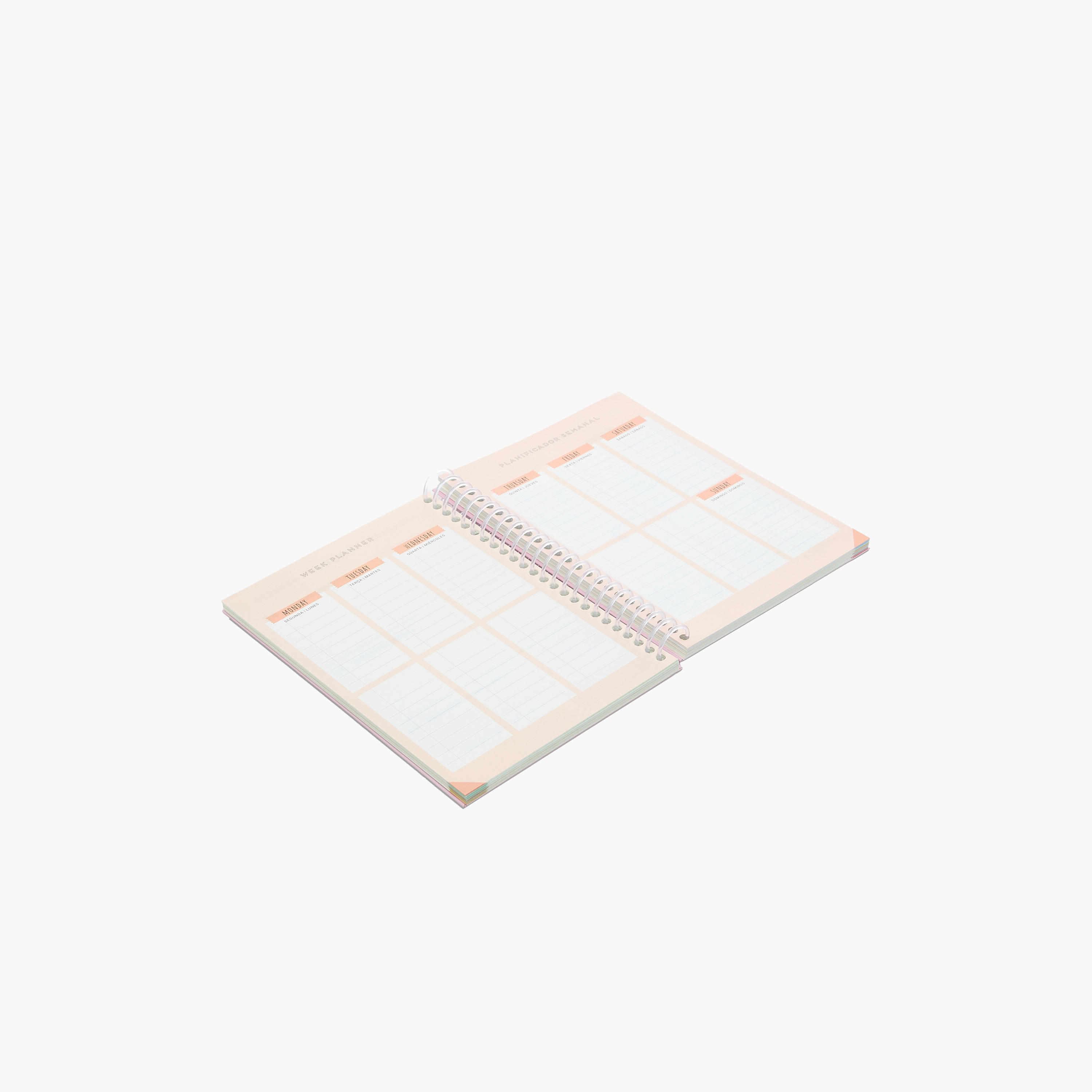Mayfair Slogan Print Spiral Notebook-school-stationery-notebooks-image-3