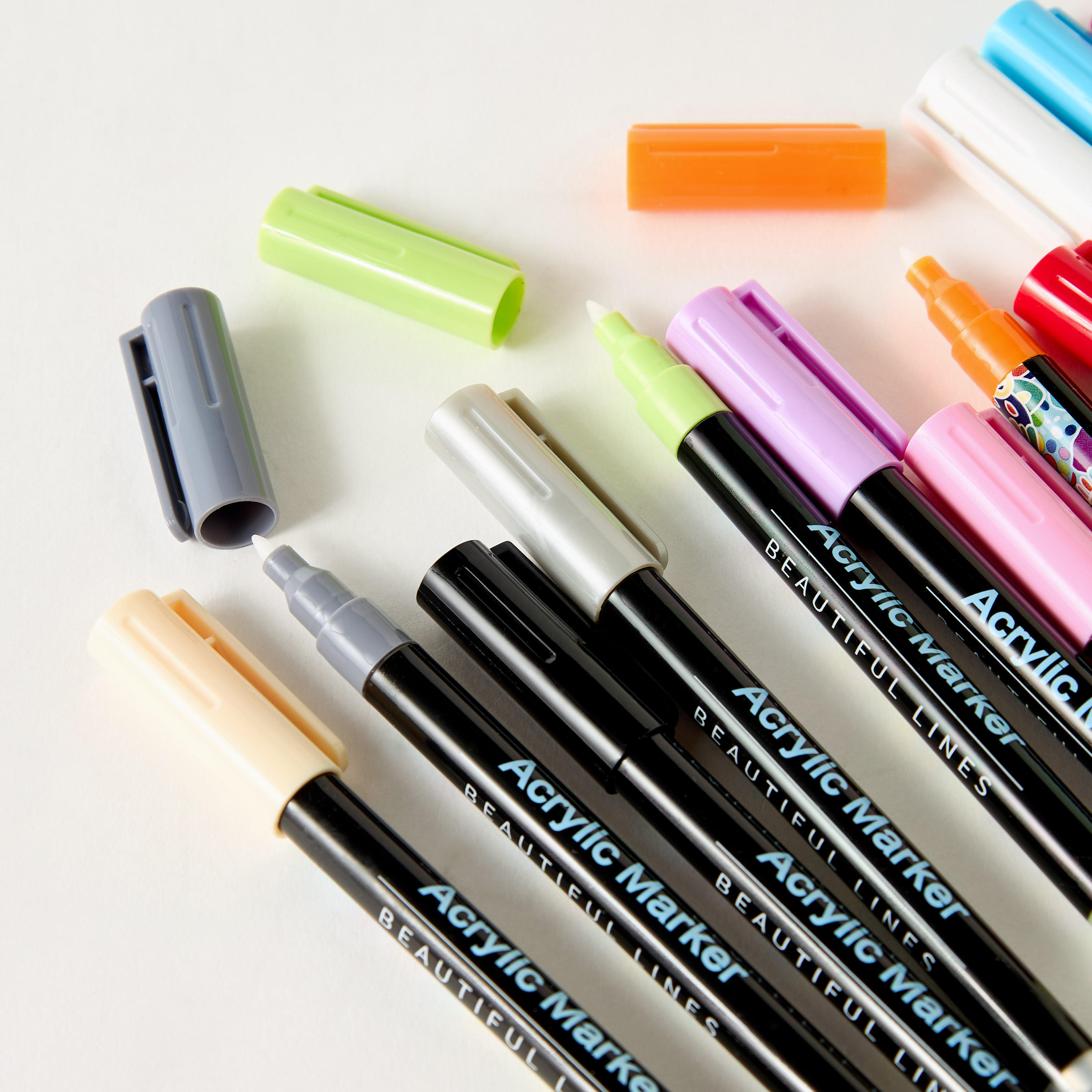 Artboss 24-Piece Acrylic Marker Set-school-stationery-pensandpencils-image-3
