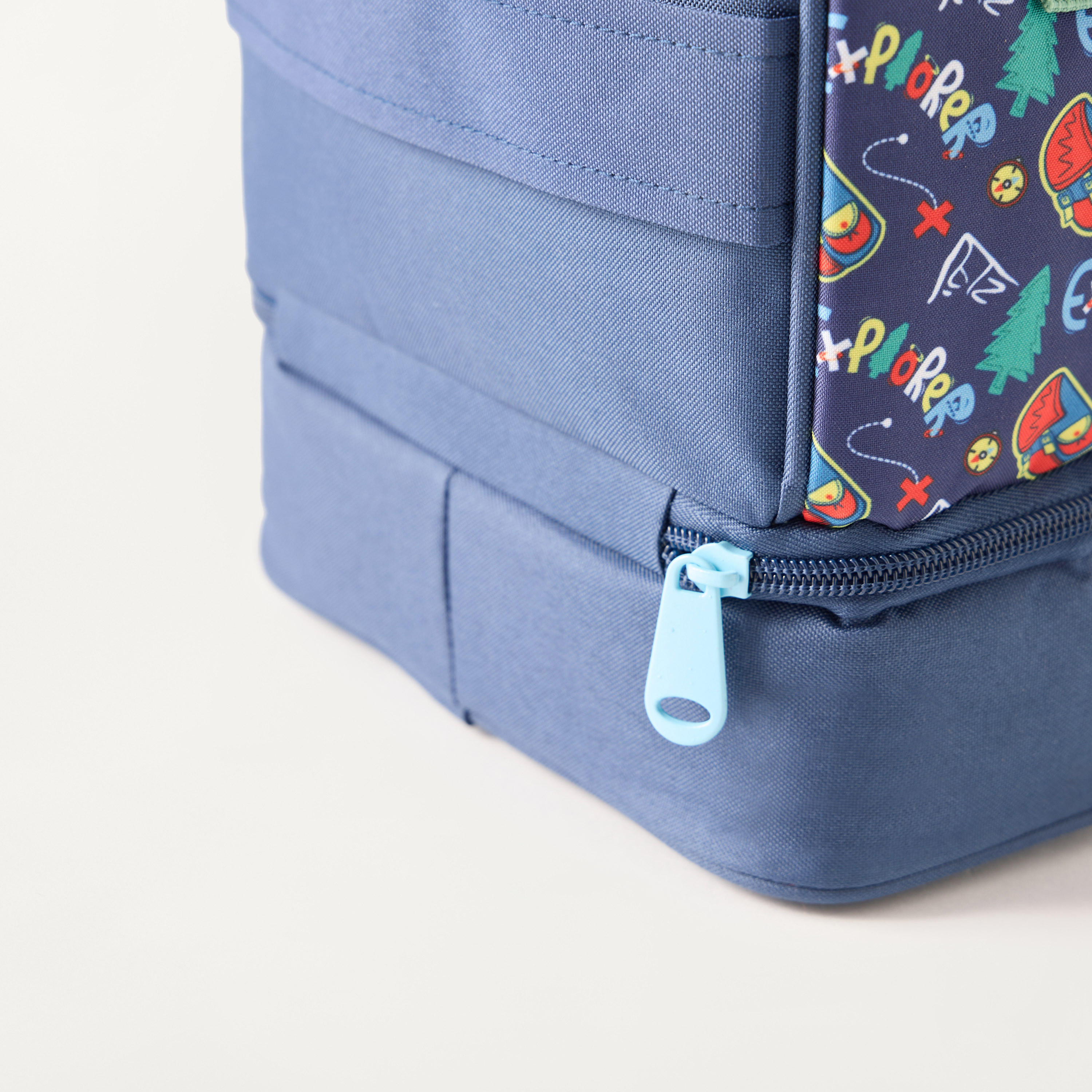 شنطة غداء بطبعات ديناصور وسحاب إغلاق من ماست-school-lunchessentials-lunchbags-image-5