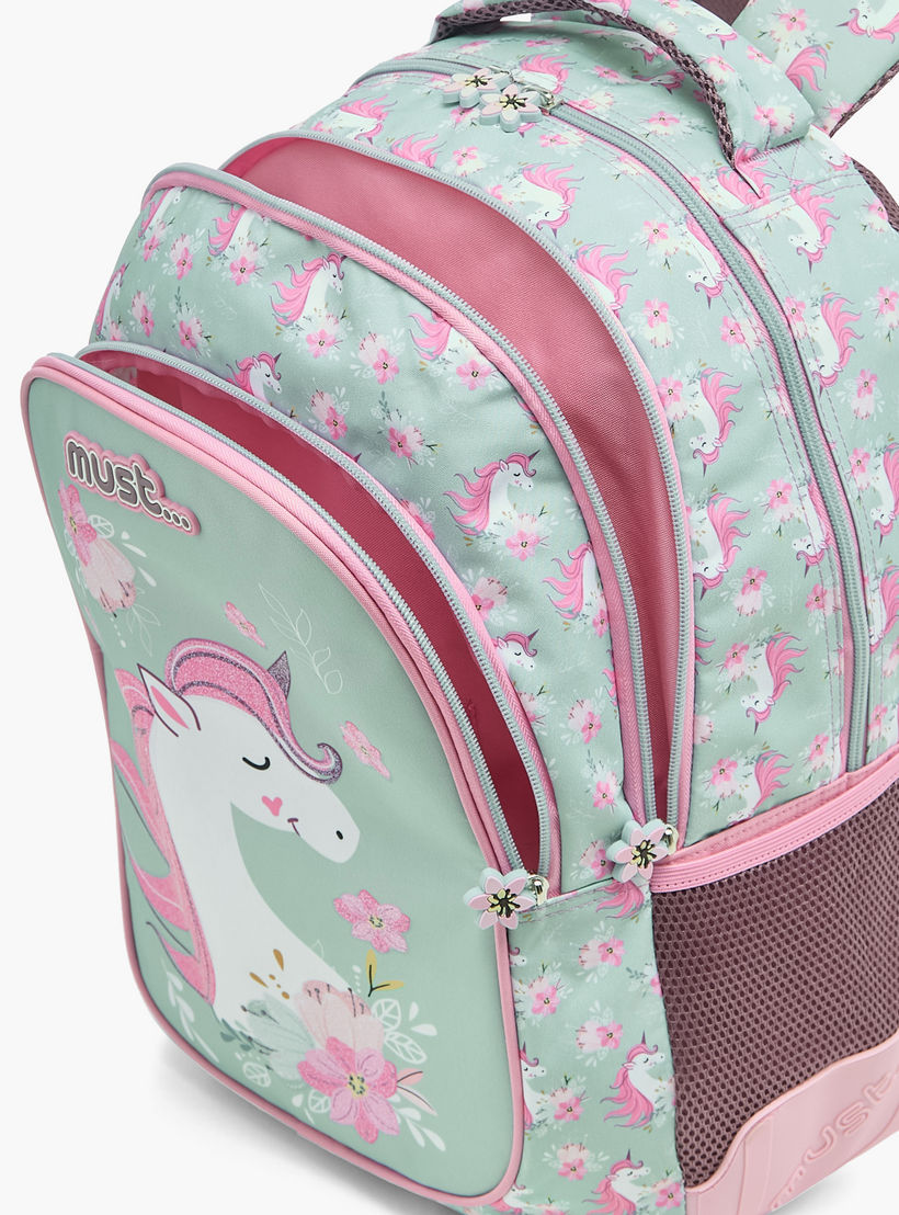 شنطة ظهر 16 بوصة بحمالات قابلة للتعديل وسحاب إغلاق وطبعات يونيكورن من ماست-cpkids-backtoschool-schoolbagsandbackpacks-backpacks-image-10