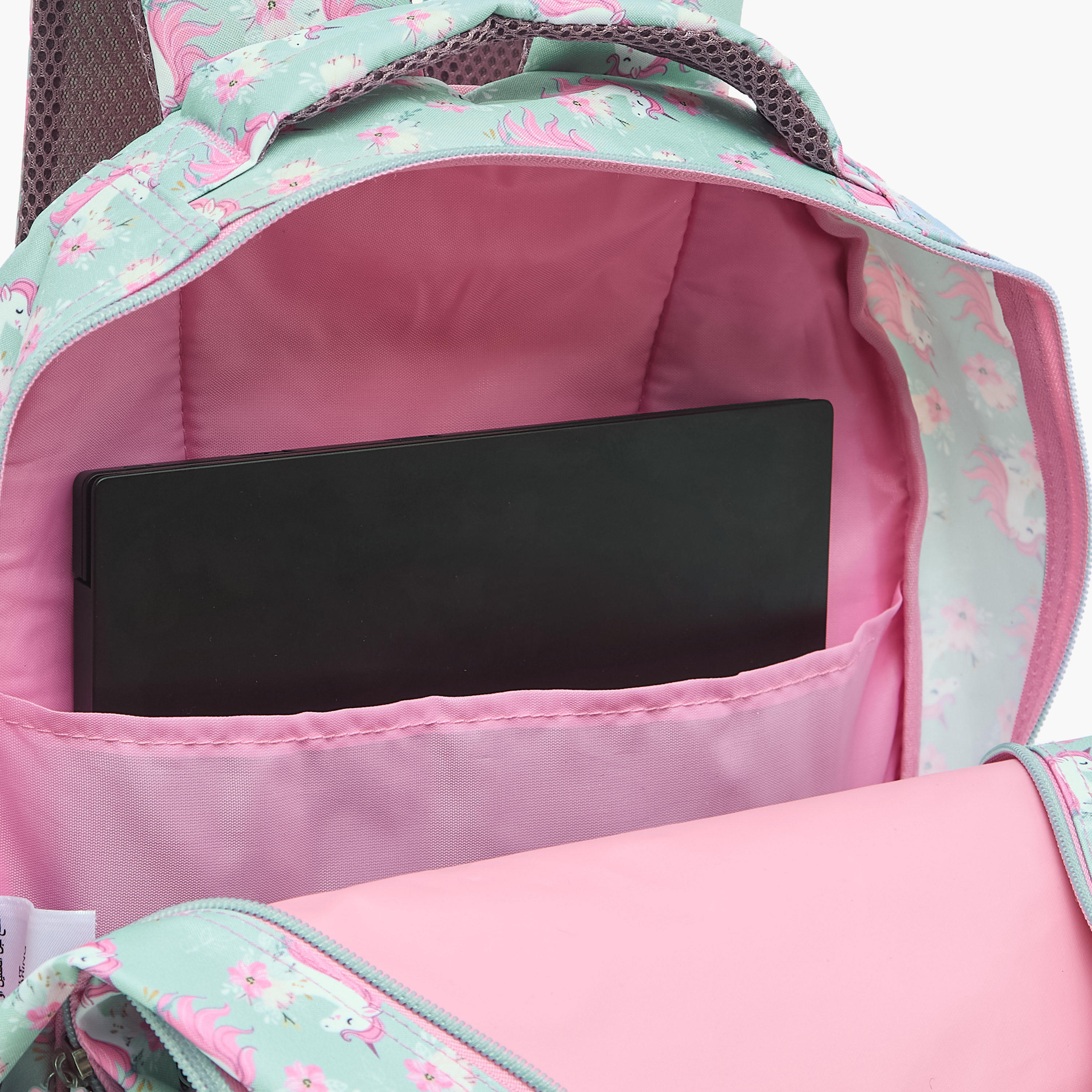 Must Unicorn Print 16 inch Backpack with Zip Closure - 32x18x43 cms-cpkids-backtoschool-schoolbagsandbackpacks-backpacks-image-11