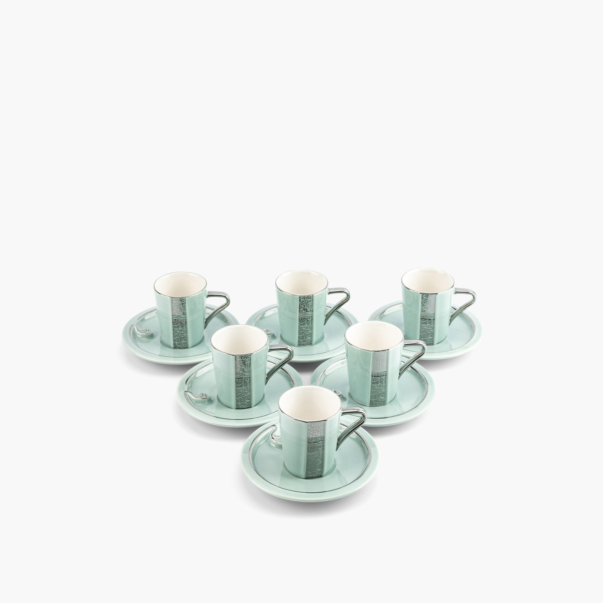 Otantik Nour 12-Piece Porcelain Cup and Saucer Set-household-dining-teaandcoffee-teaandcoffeesets-image-2