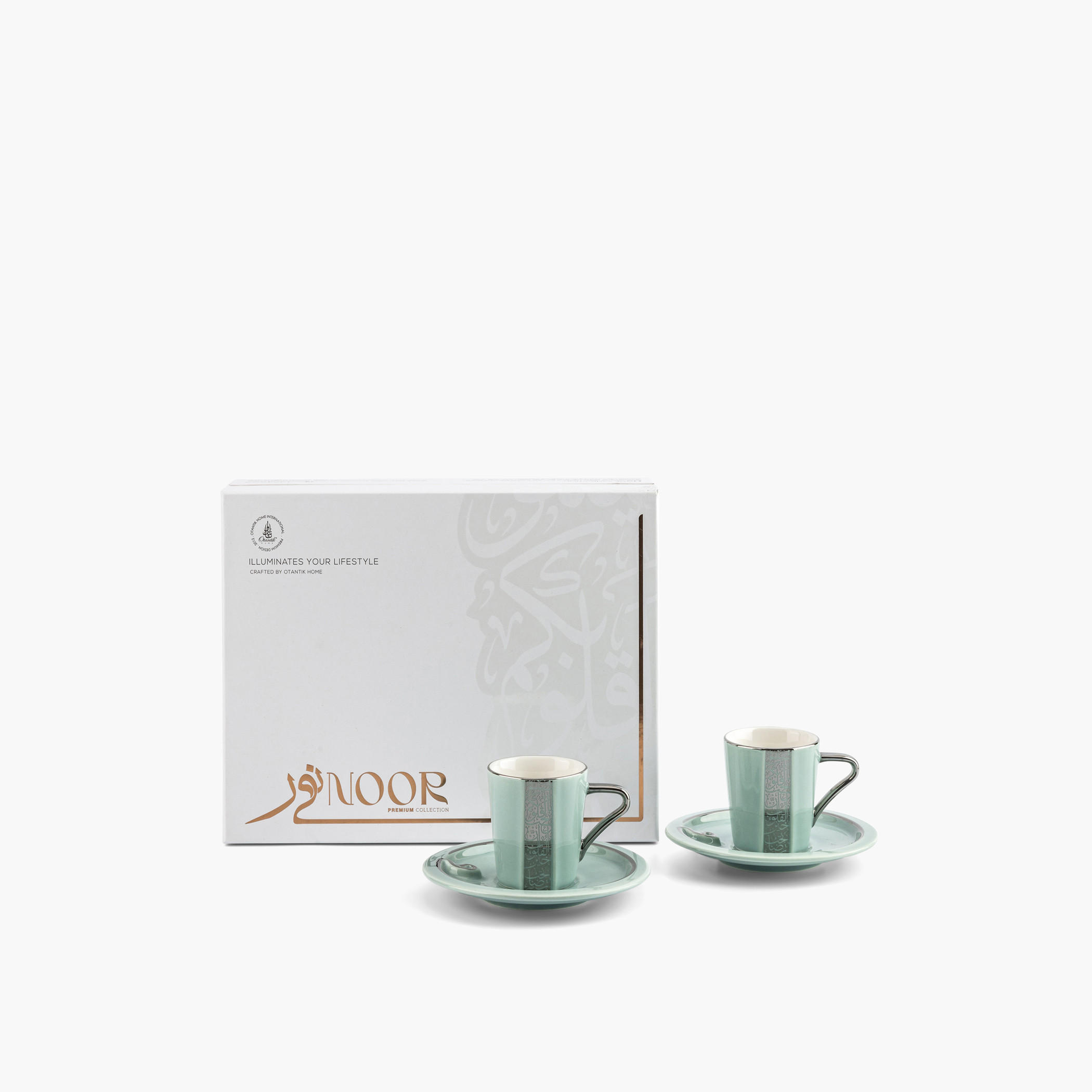 Otantik Nour 12-Piece Porcelain Cup and Saucer Set-household-dining-teaandcoffee-teaandcoffeesets-image-3