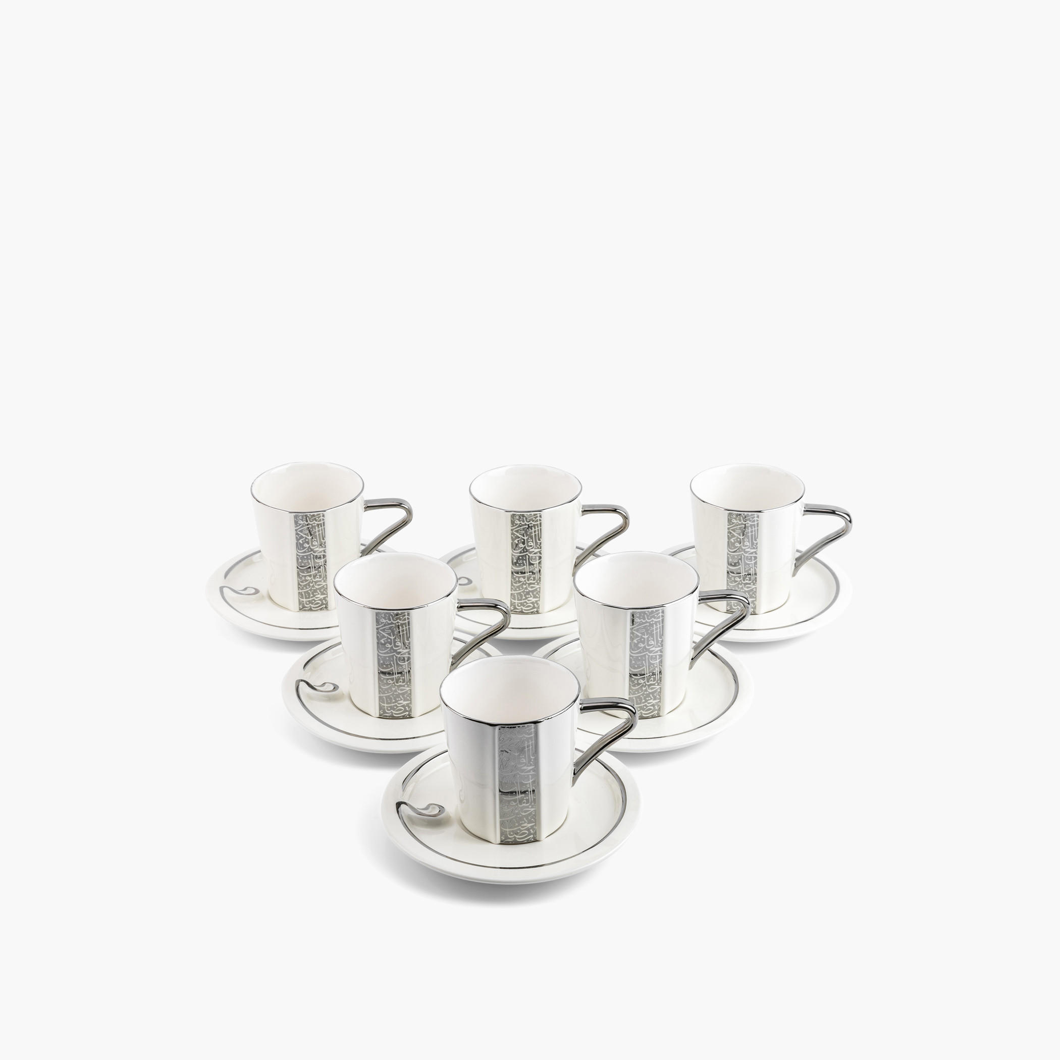 Otantik Nour 12-Piece Porcelain Cup and Saucer Set-household-dining-teaandcoffee-teaandcoffeesets-image-2