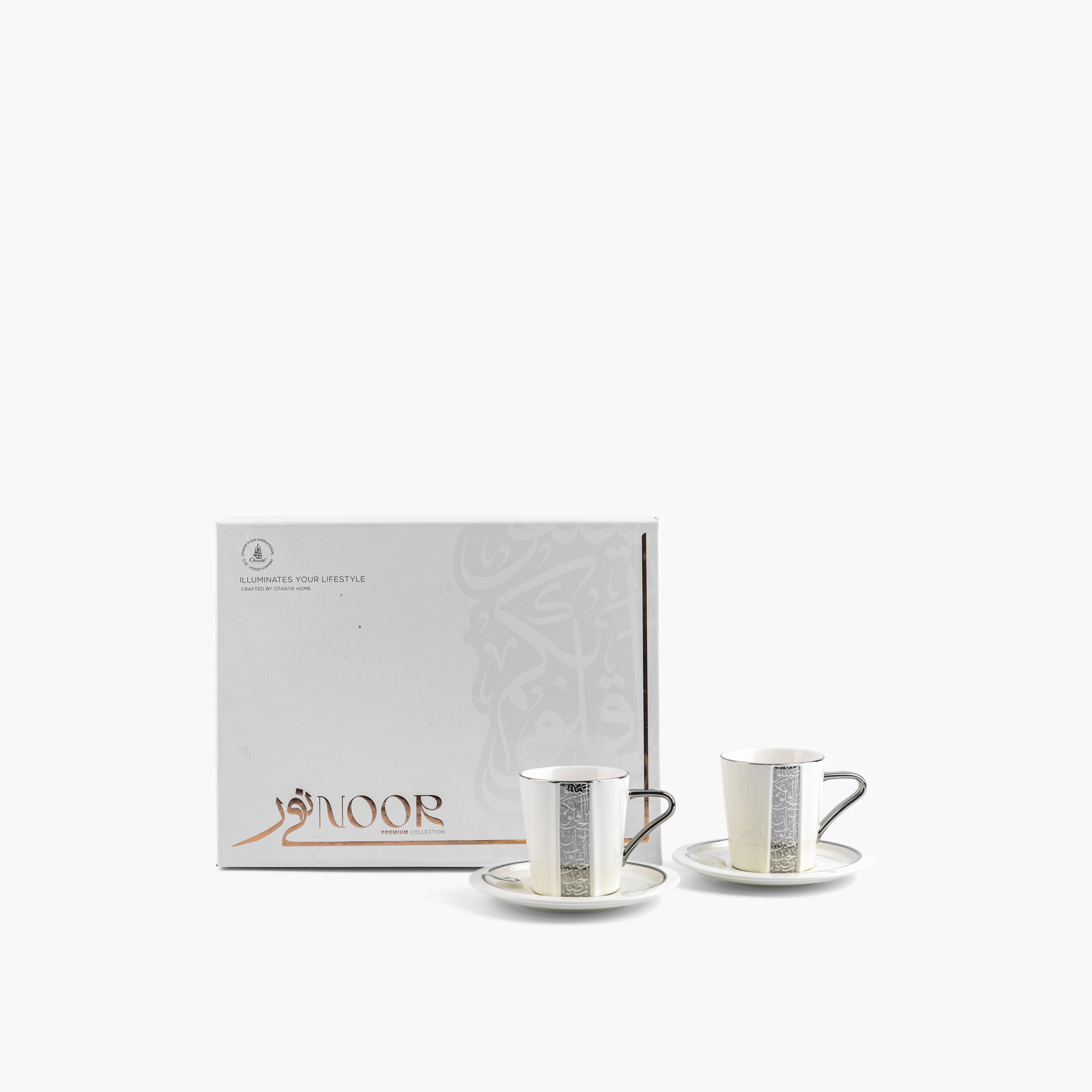 Otantik Nour 12-Piece Porcelain Cup and Saucer Set-household-dining-teaandcoffee-teaandcoffeesets-image-3