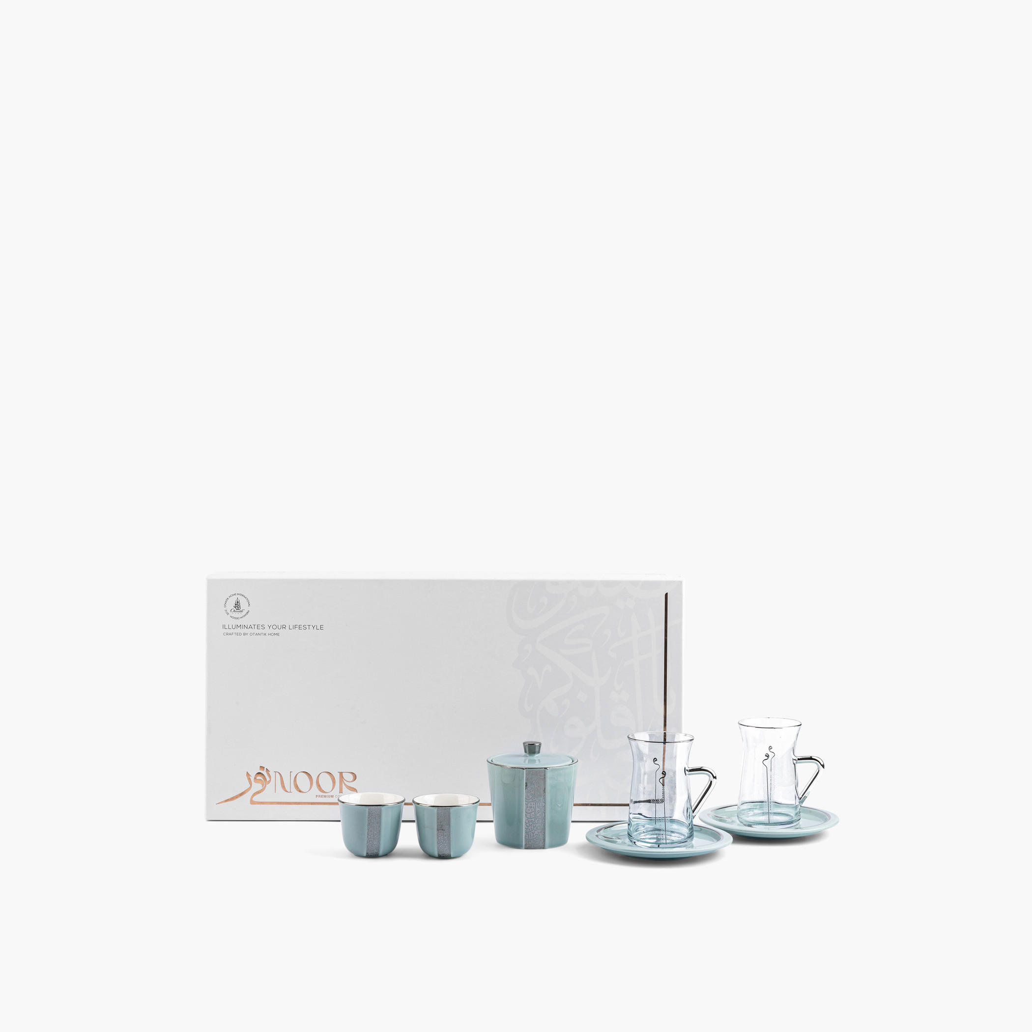 طقم أواني مشروبات 19 قطعة نور من أوتانتيك-household-dining-teaandcoffee-teaandcoffeesets-image-3