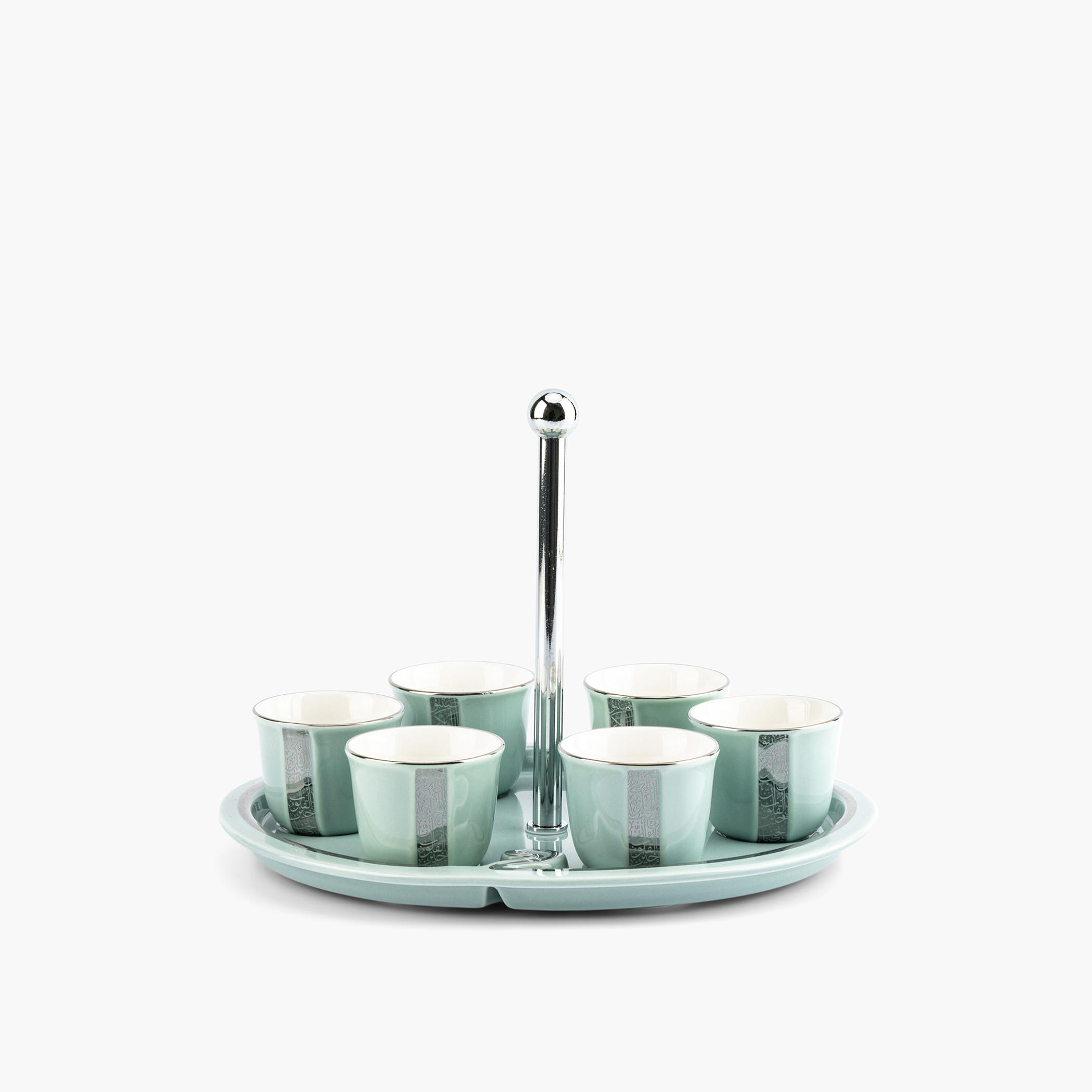 Otantik Nour 6-Piece Porcelain Cawa Cup with Holder-household-dining-teaandcoffee-teaandcoffeesets-image-2
