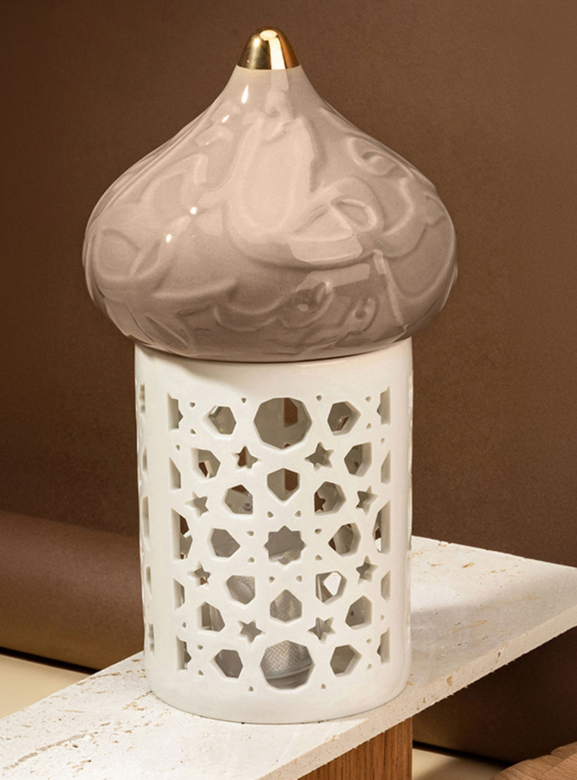حامل شموع صغيرة بورسلين ديوان من أوتانتيك - 22 سم-household-decor-candleholdersandlanterns-image-1