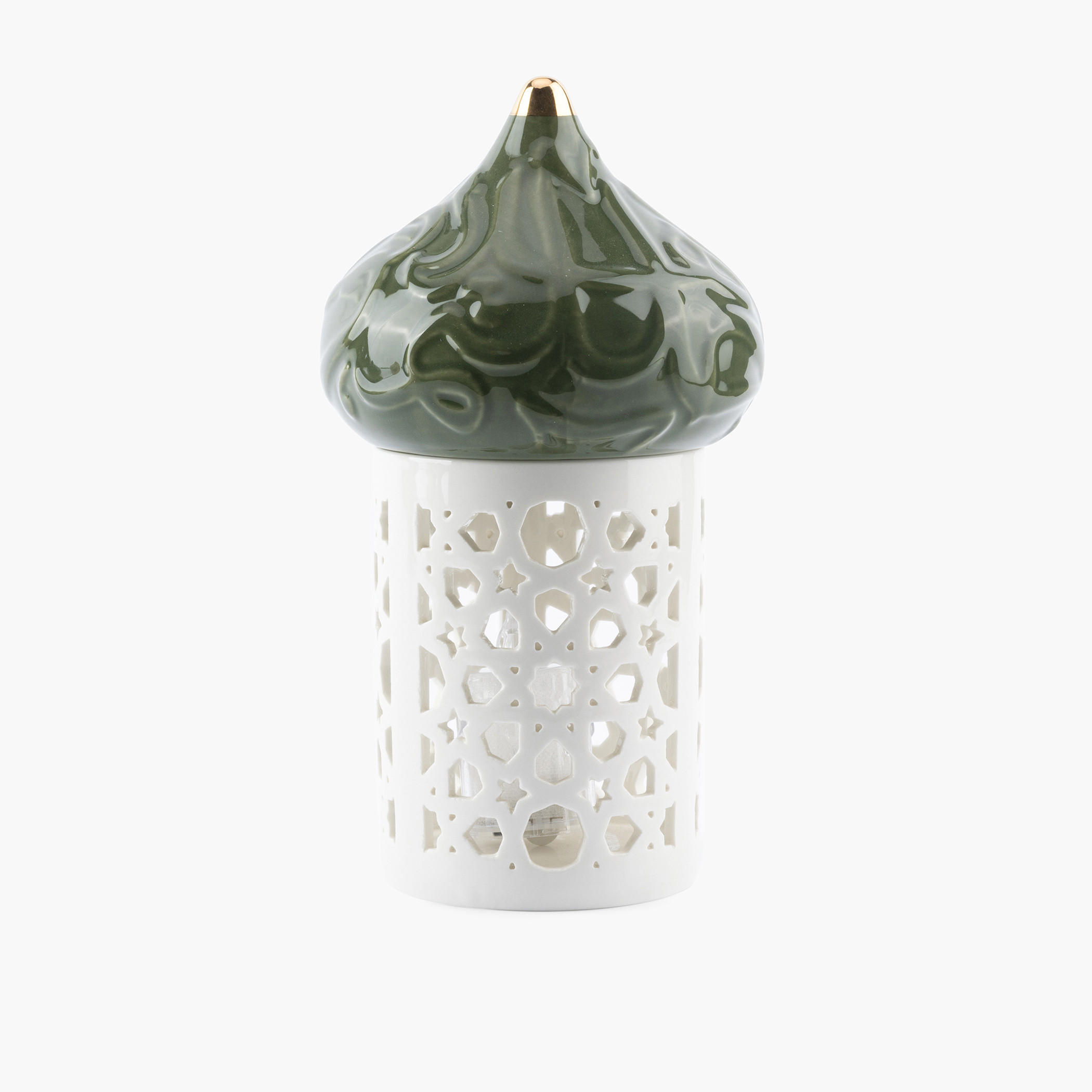 Otantik Diwan Collection Porcelain Tealight Holder - 22 cms-household-decor-candleholdersandlanterns-image-2