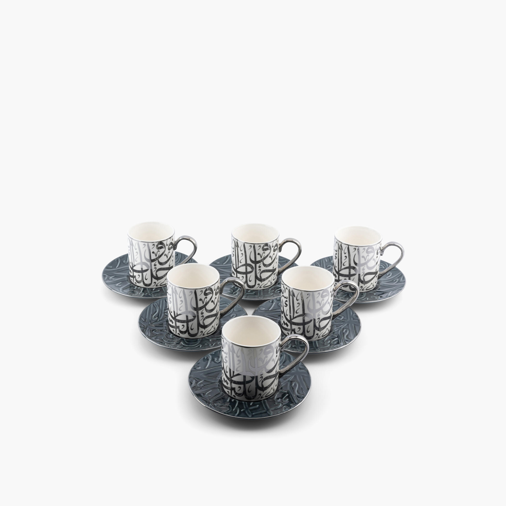 Otantik 12-Piece Porcelain Cup and Saucer Set-household-dining-teaandcoffee-teaandcoffeesets-image-2