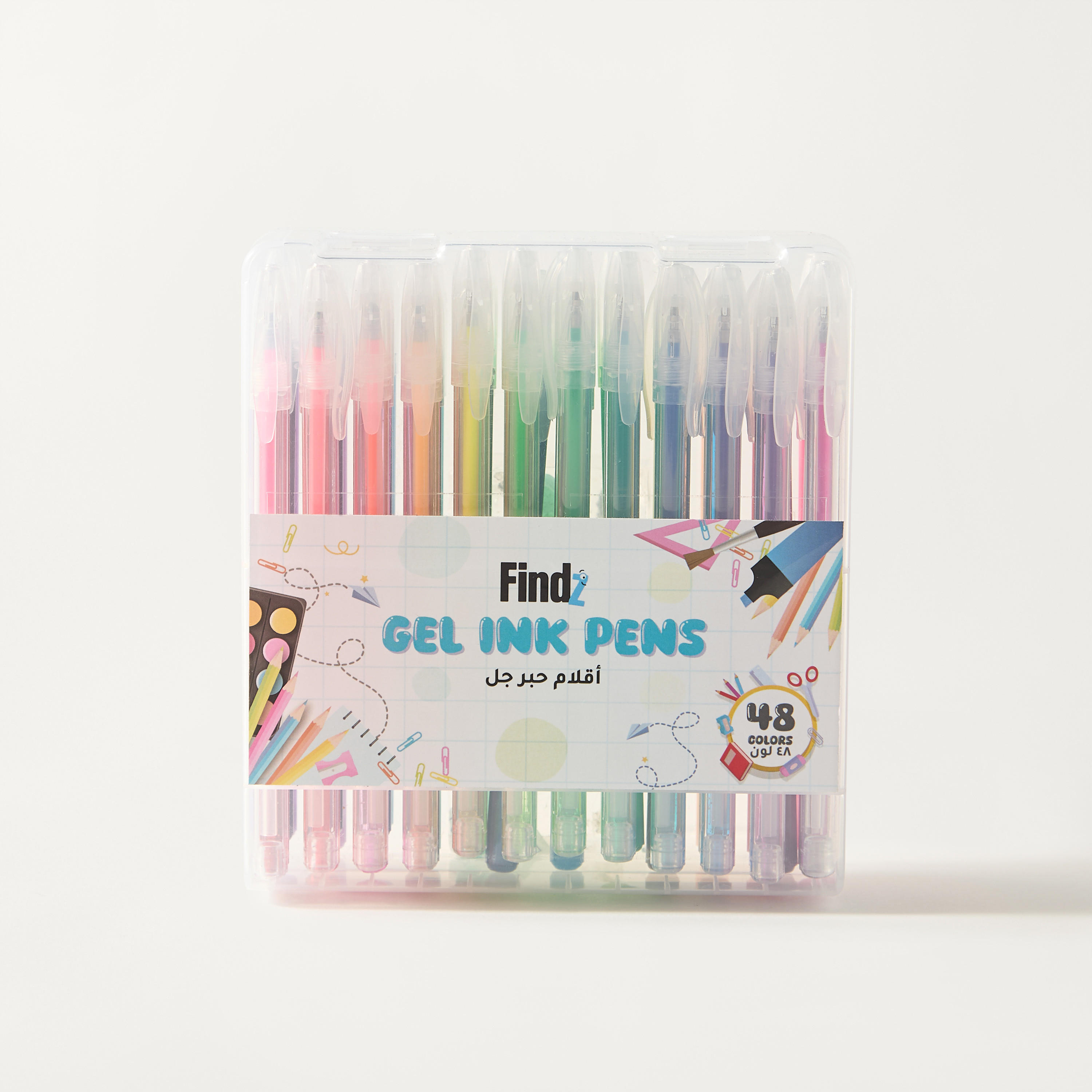 Findz 48-Piece Gel Ink Pen Set-school-stationery-pensandpencils-image-1