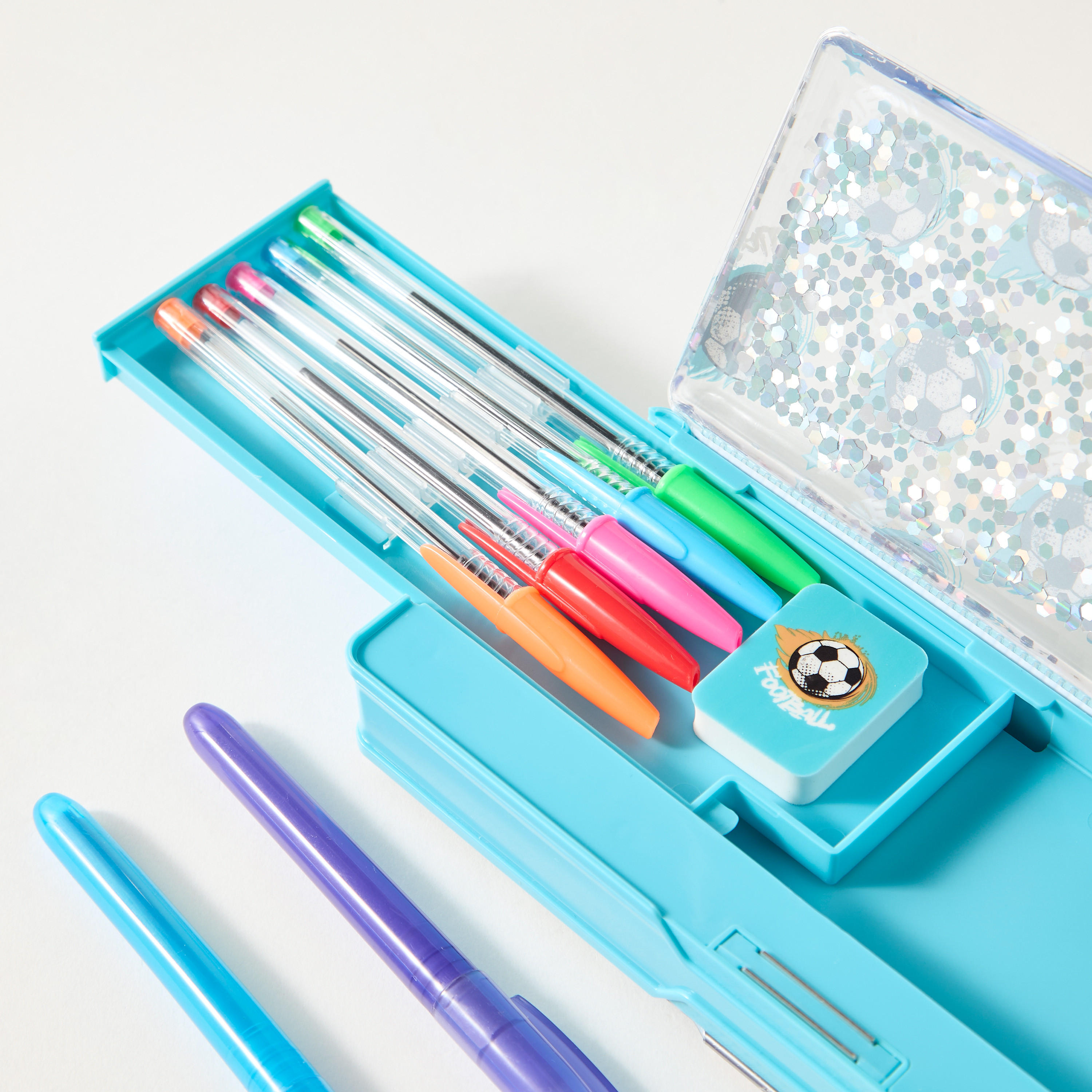 Findz Football Print Stationery Set-school-stationery-sets-image-5