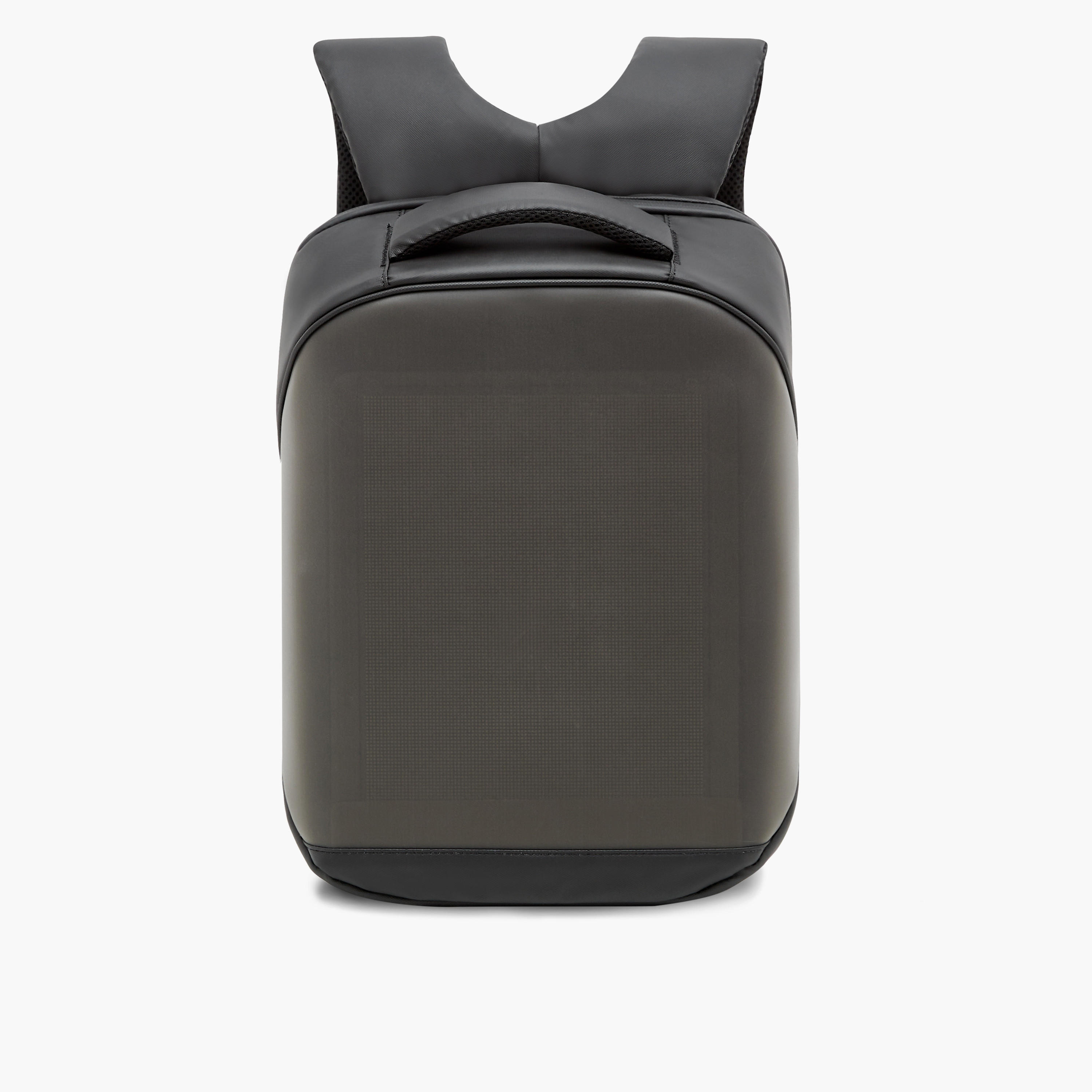 LED Backpack with Adjustable Straps and Zip Closure - 32.7x18x42 cms-men-bags-image-2