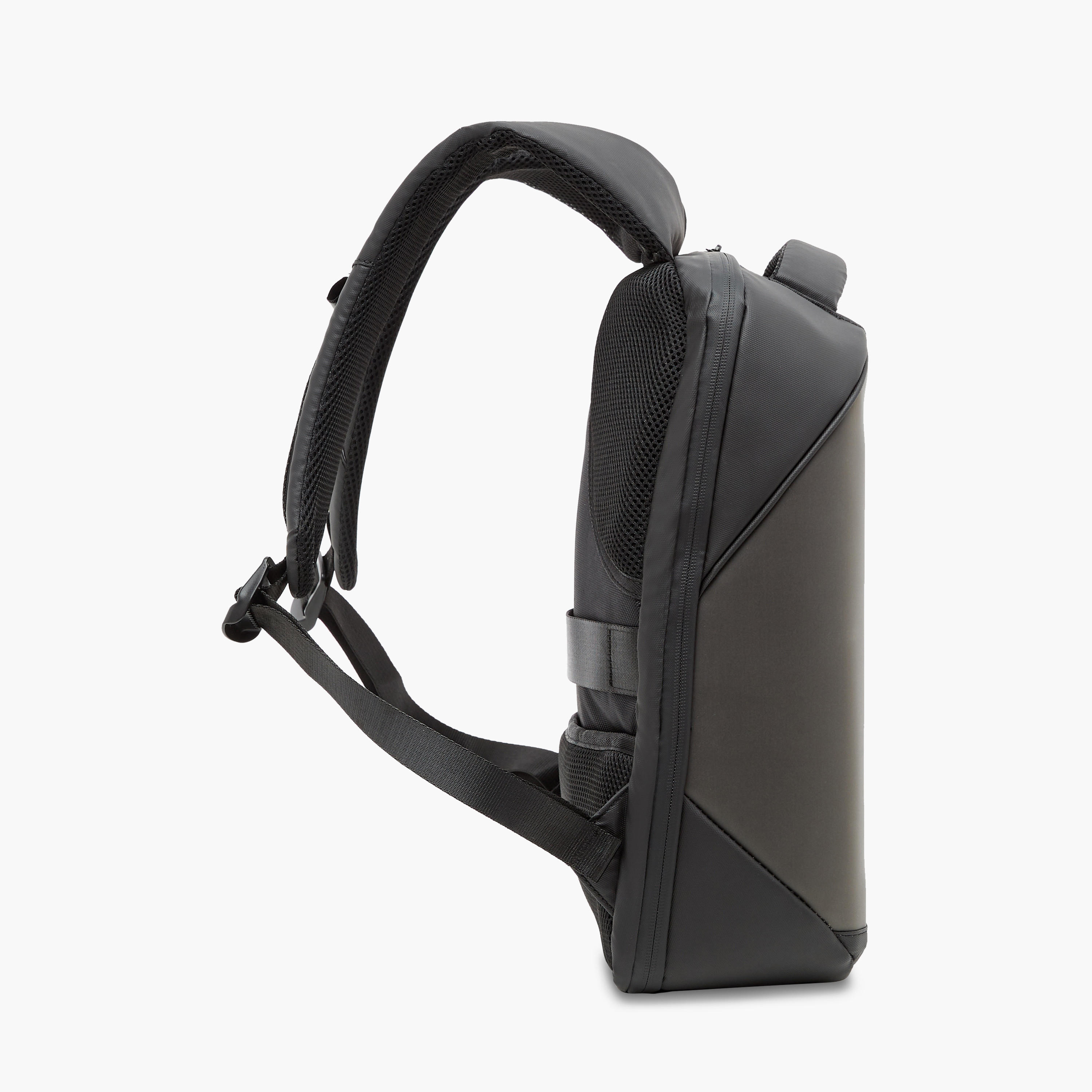 LED Backpack with Adjustable Straps and Zip Closure - 32.7x18x42 cms-men-bags-image-4