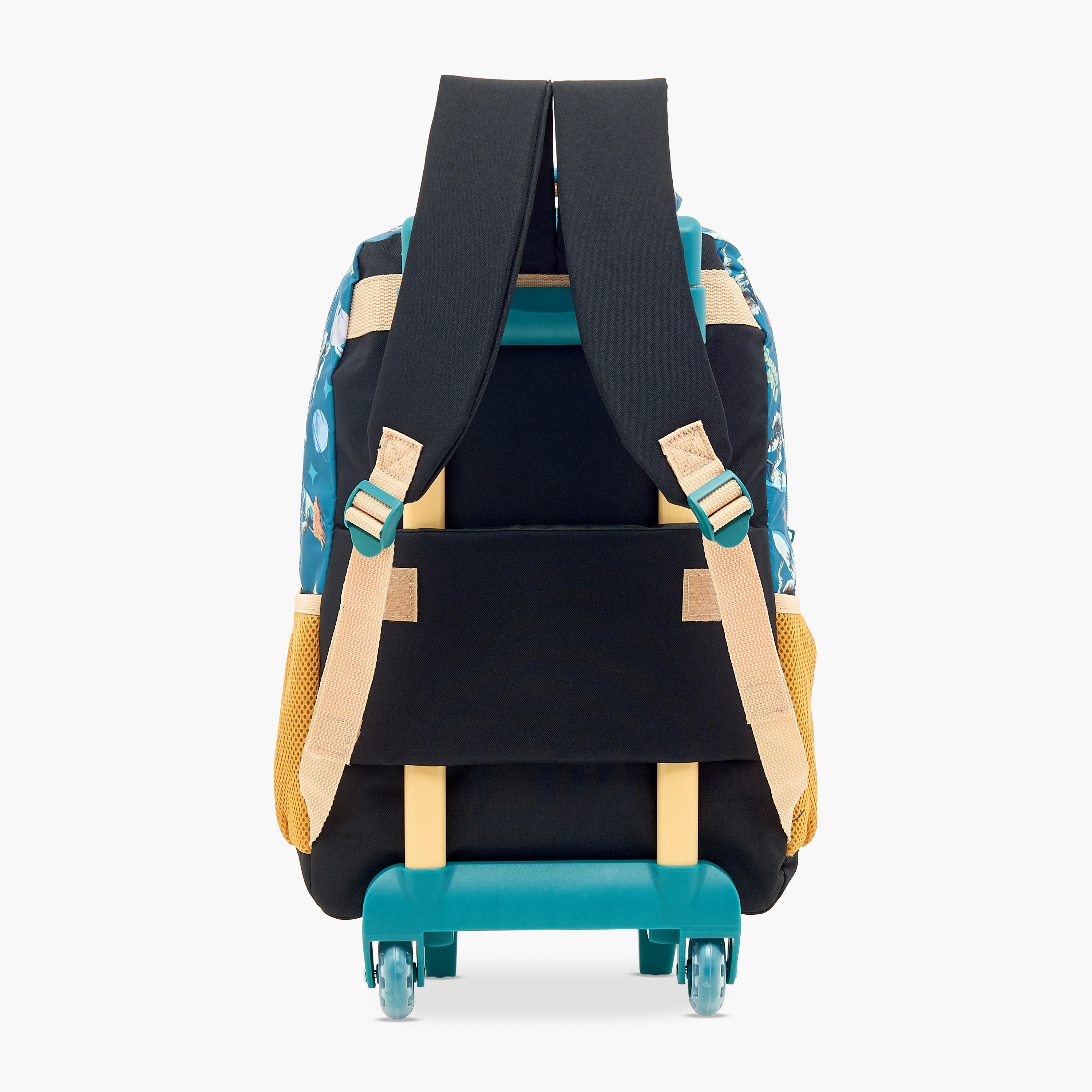 طقم شنطة ظهر ترولي بطبعات حورية بحر 5-Piece قطع من سامي ستوديو - 16 بوصة-school-bagsandbackpacks-trolleybags-image-5