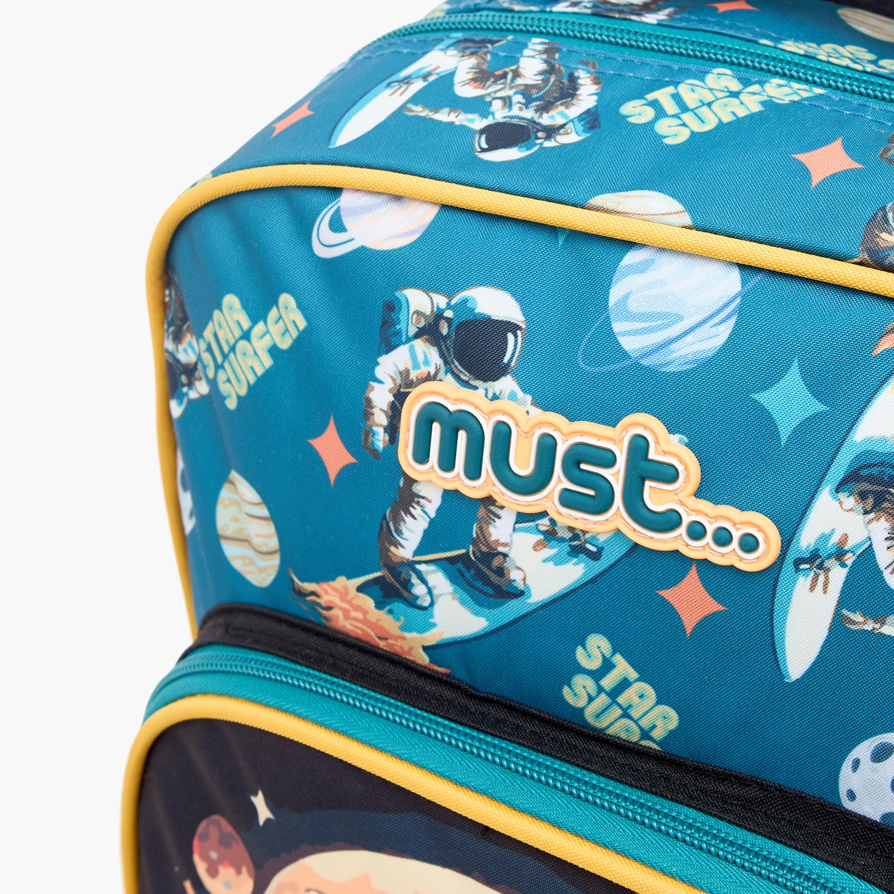 طقم شنطة ظهر ترولي بطبعات حورية بحر 5-Piece قطع من سامي ستوديو - 16 بوصة-school-bagsandbackpacks-trolleybags-image-7