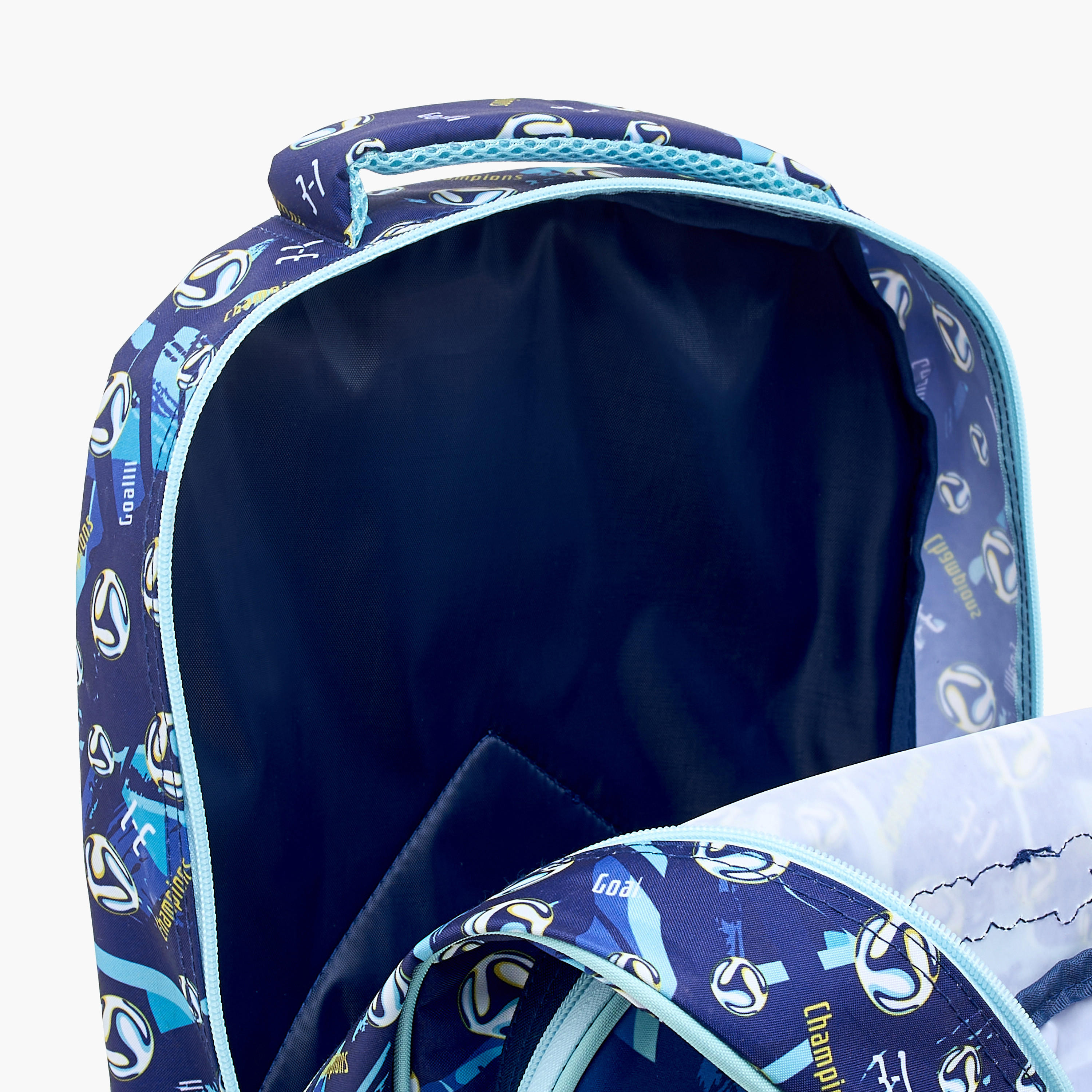 Must 5-Piece Football Print 16-inch Trolley Backpack Set - 43x30x13 cms-school-bagsandbackpacks-sets-image-10