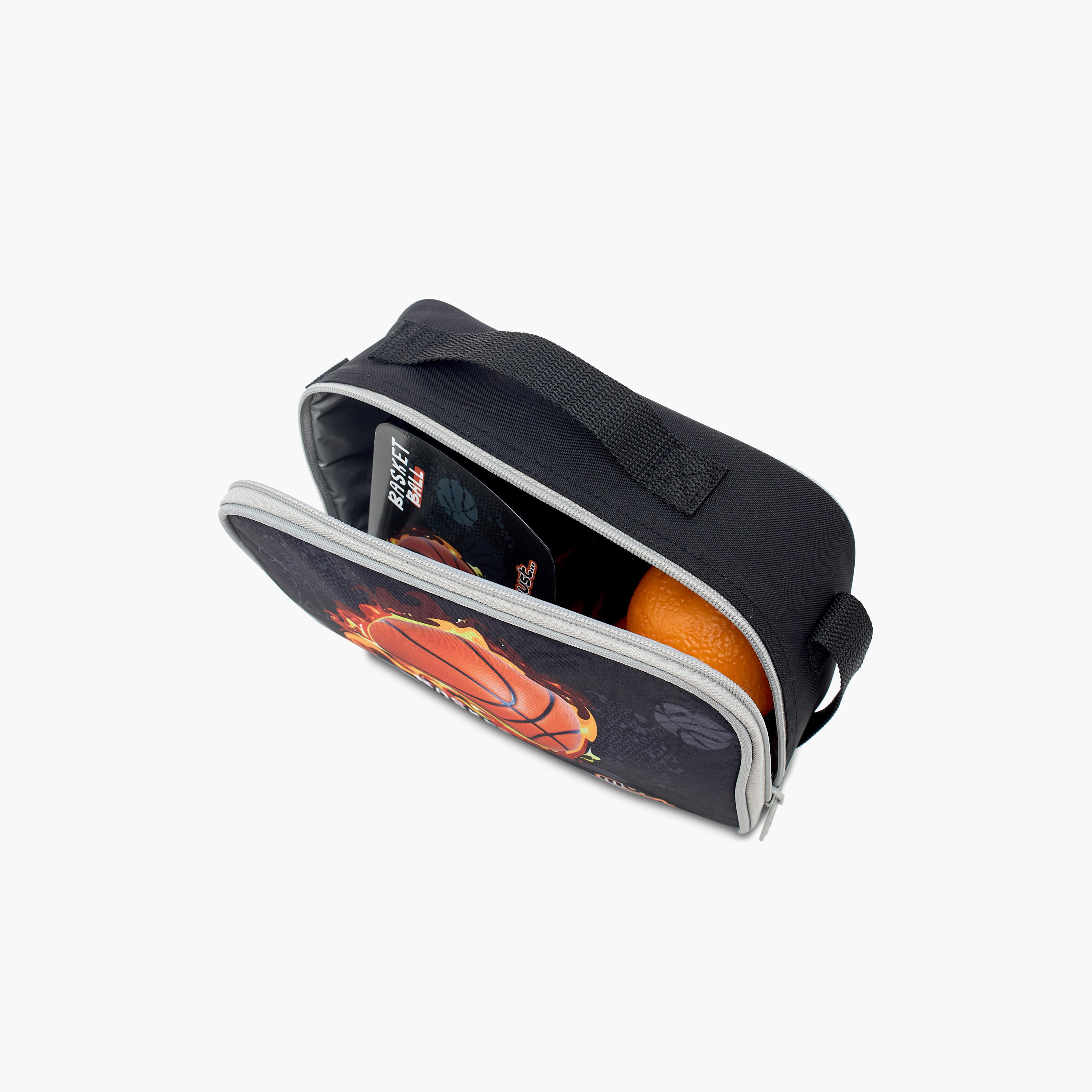 Must 5-Piece Basketball Print 16-inch Trolley Backpack Set - 43x30x13 cms-school-bagsandbackpacks-sets-image-13