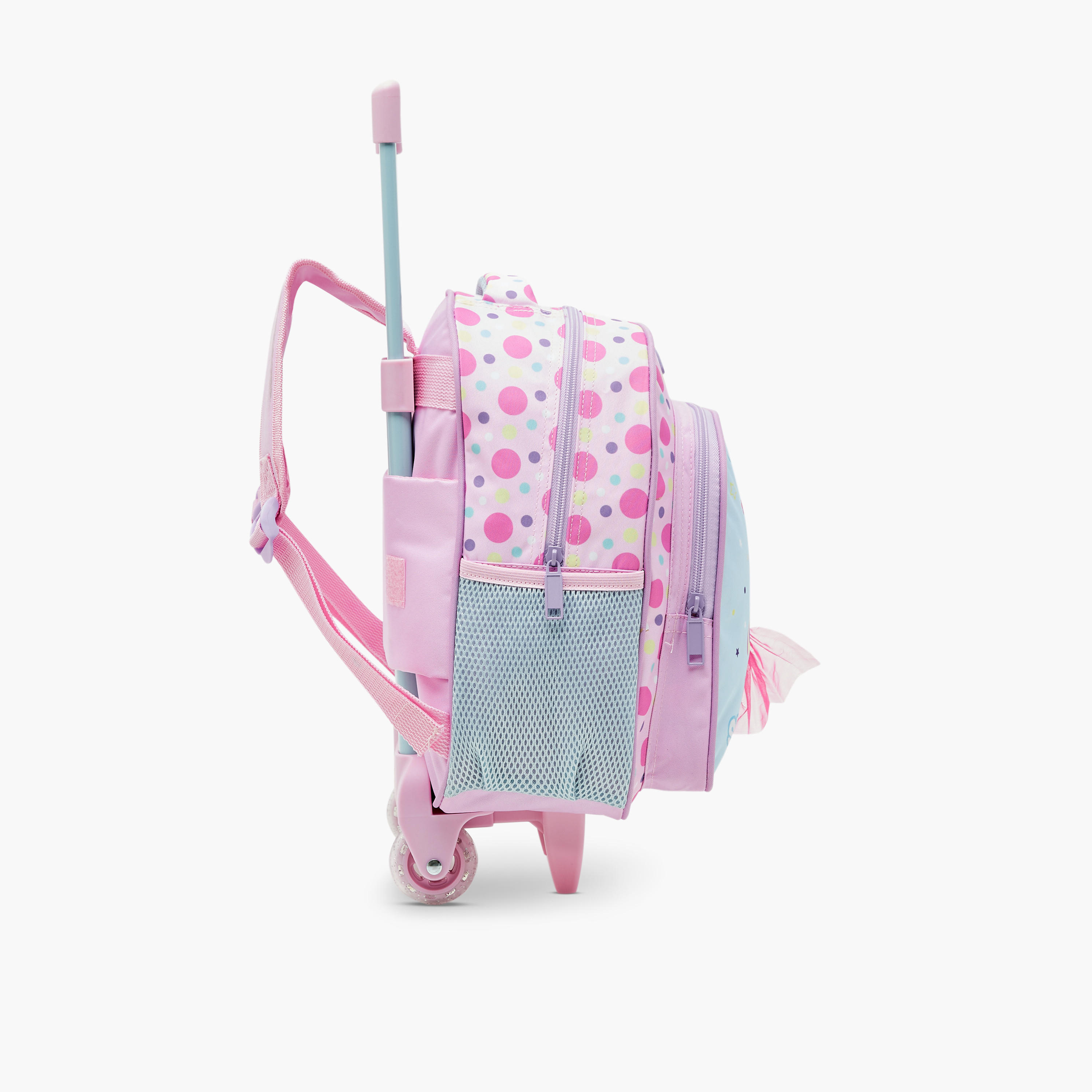 Must Printed Trolley Backpack with Lunch Bag and Pencil Case - 27X10X31 cms-school-bagsandbackpacks-trolleybags-image-3